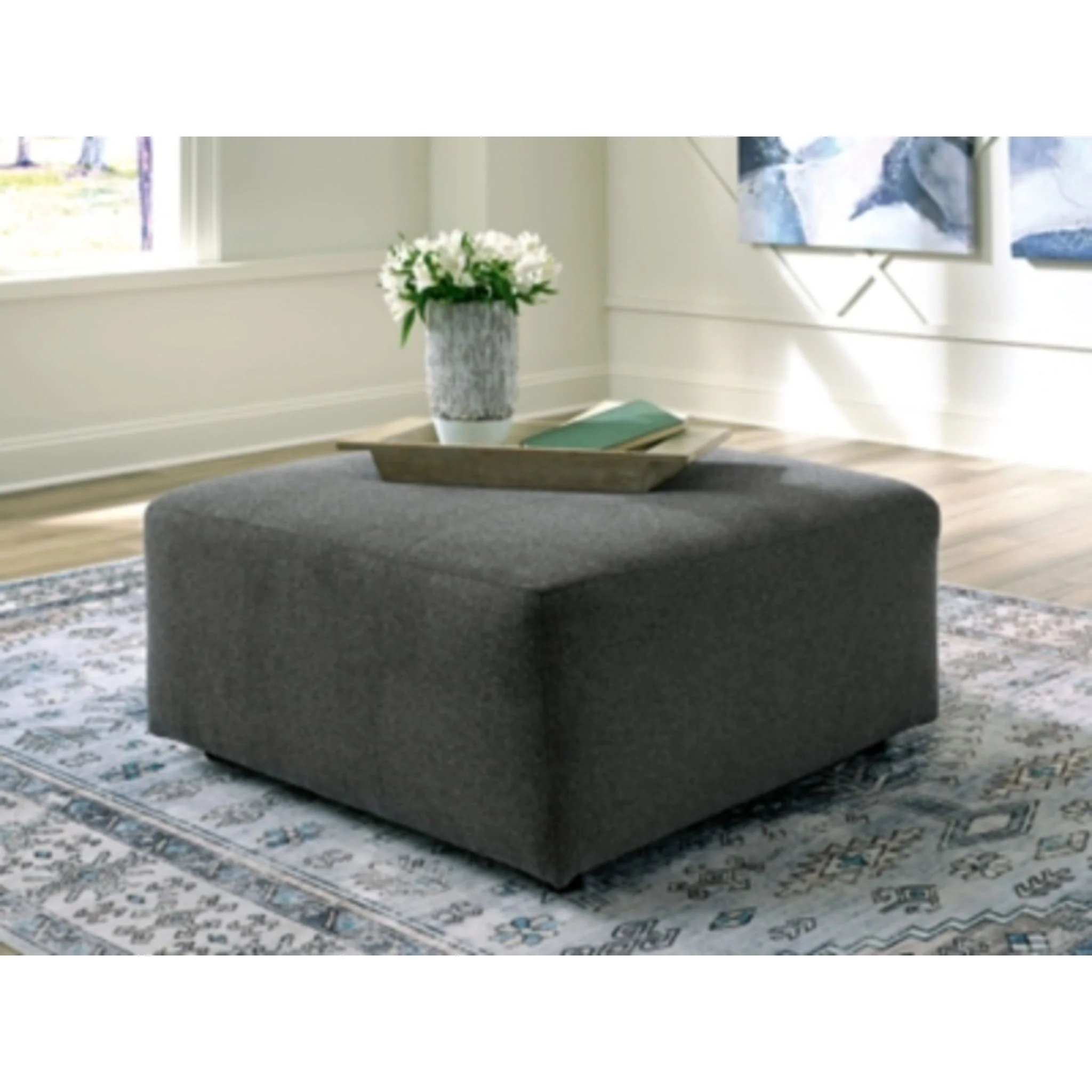 Edenfield Oversized Accent Ottoman - Image 7