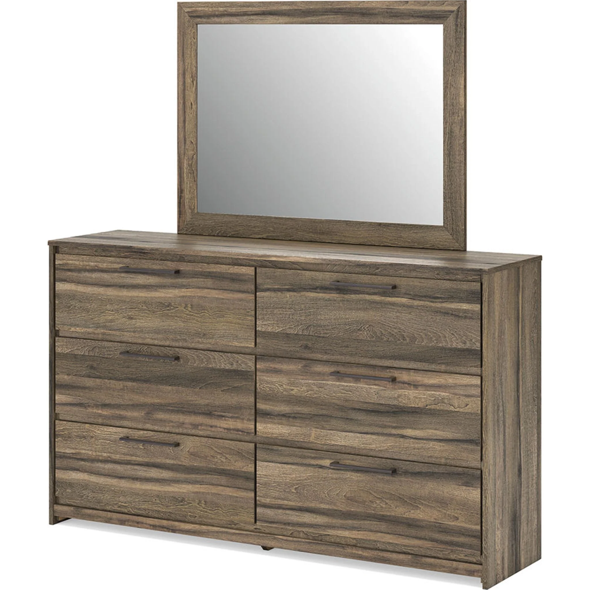 Elbrim Dresser and Mirror - Brown - Image 2