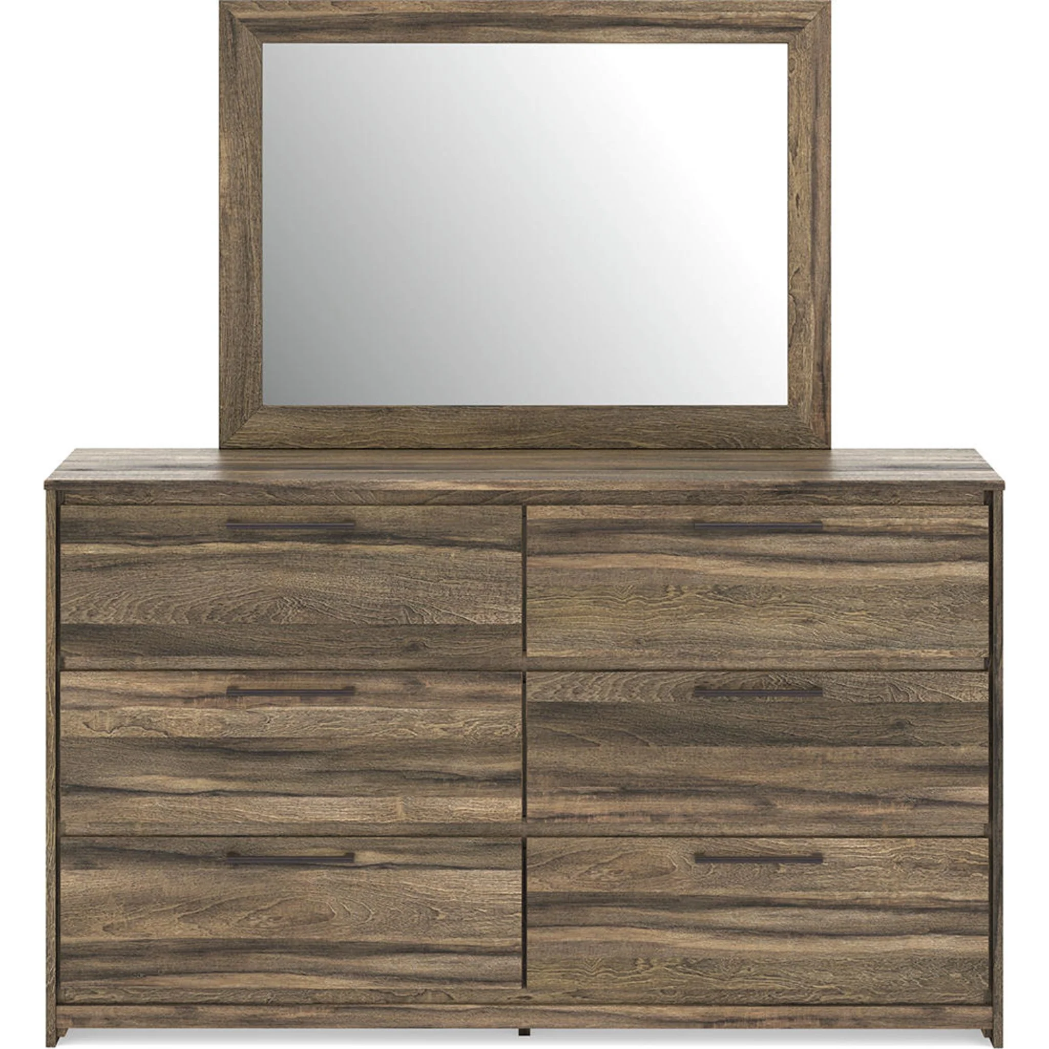 Elbrim Dresser and Mirror - Brown - Image 5