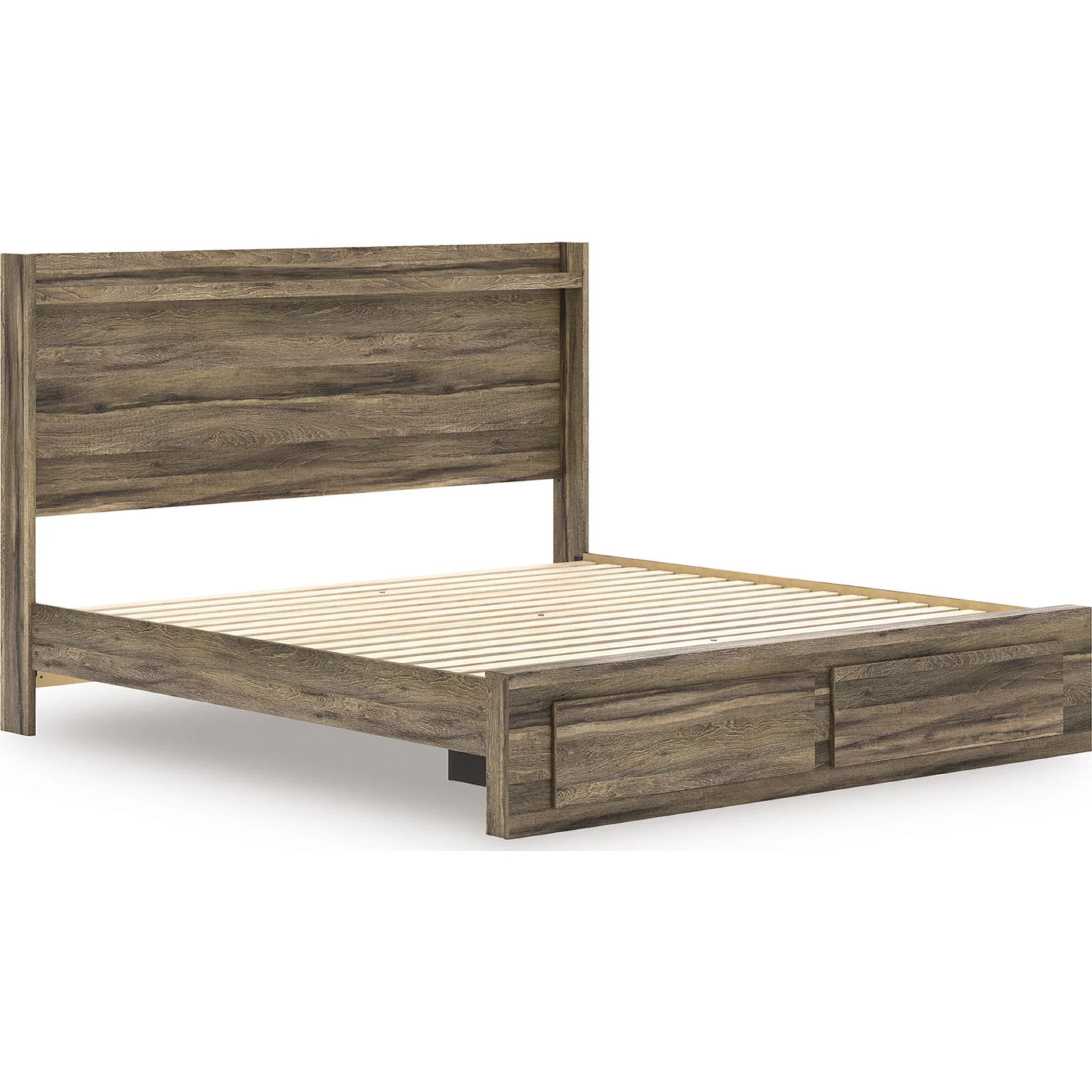 Elbrim Storage Bed - Brown - Image 11