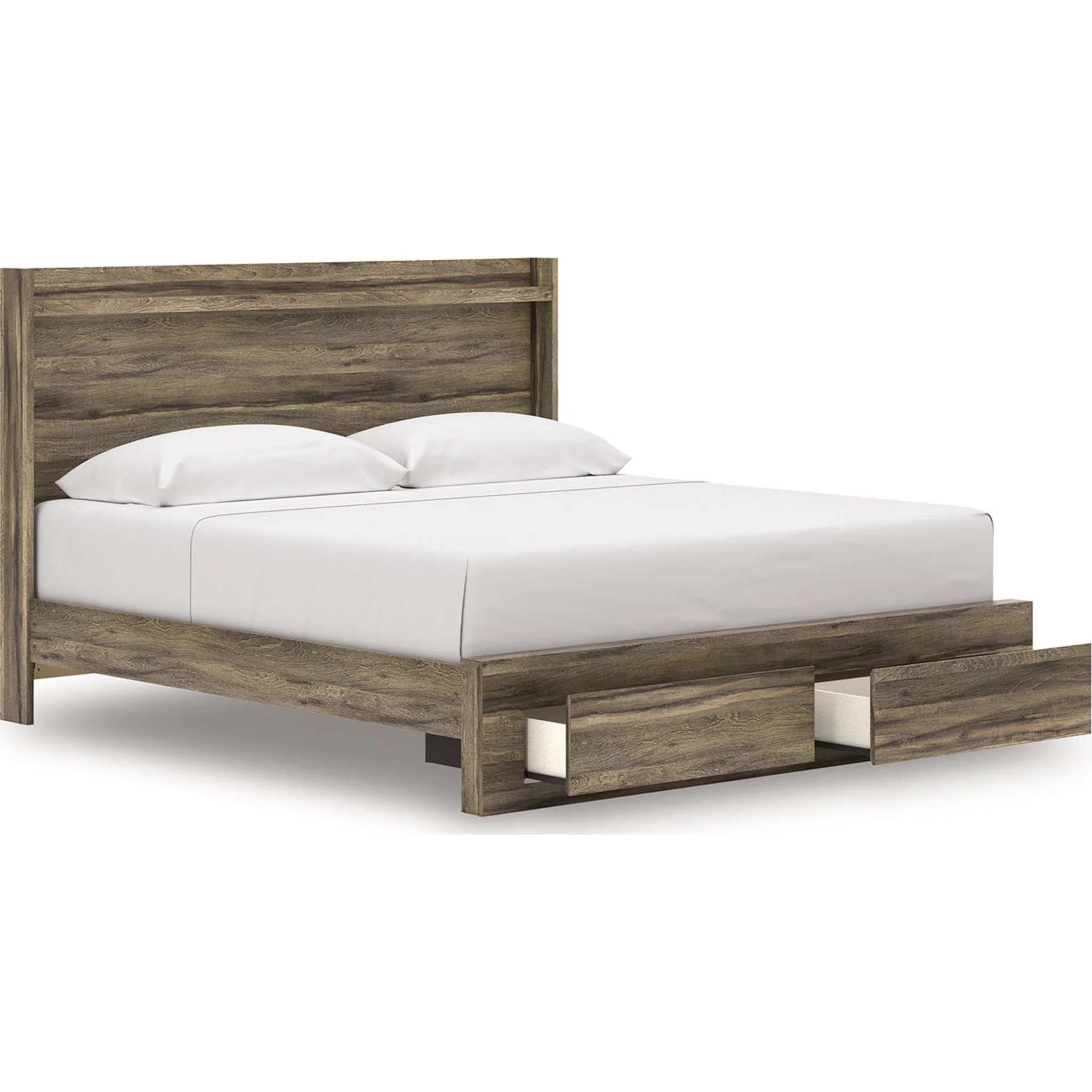 Elbrim Storage Bed - Brown - Image 12