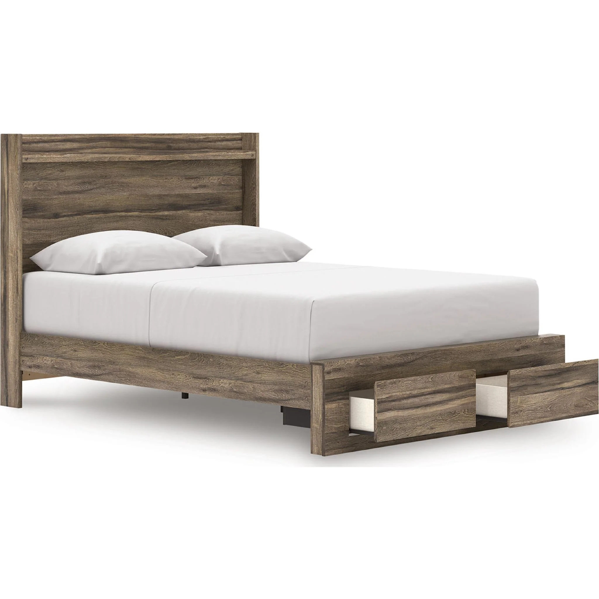Elbrim Storage Bed - Brown - Image 4