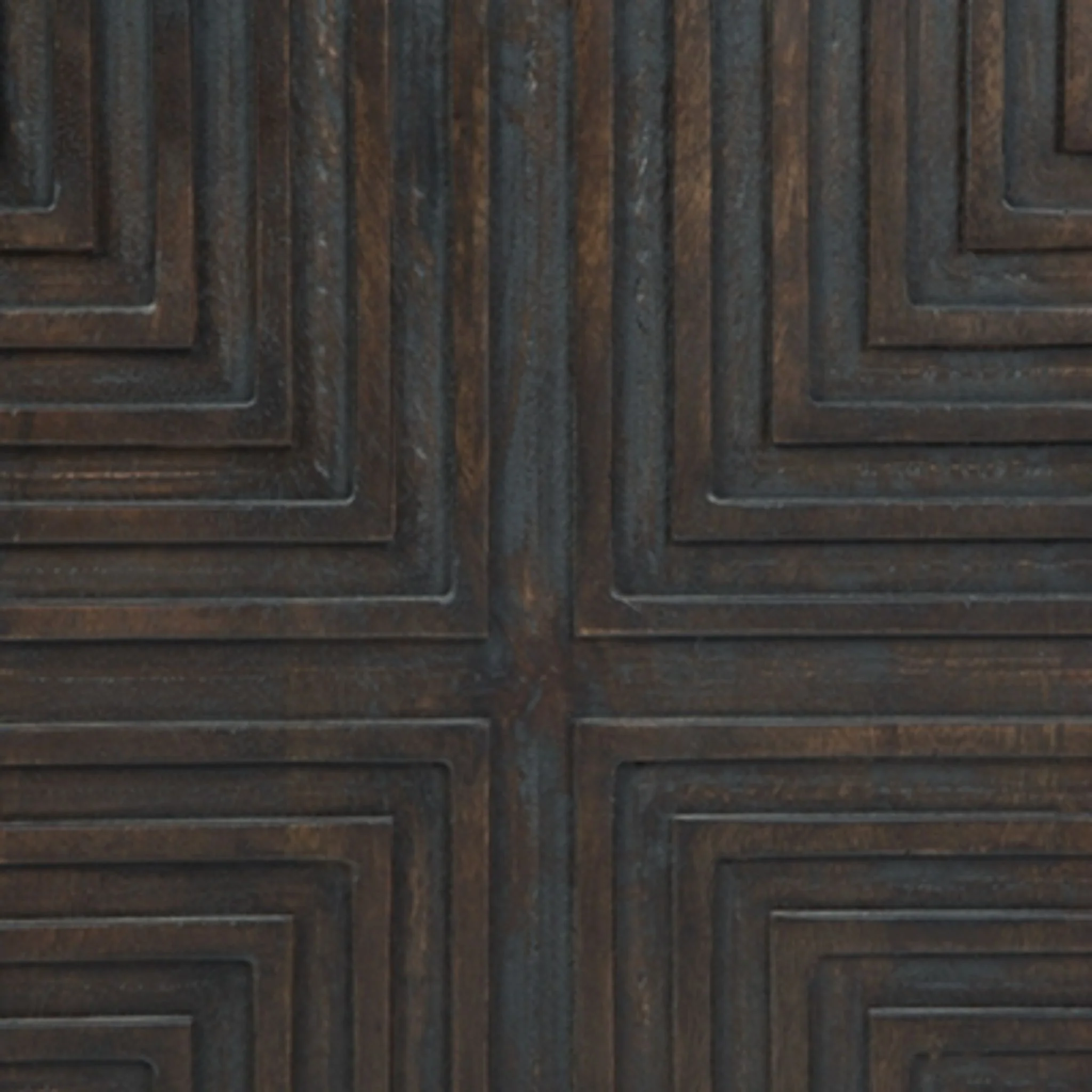 Elinmore Accent Cabinet - Brown/Gold Finish - Image 10