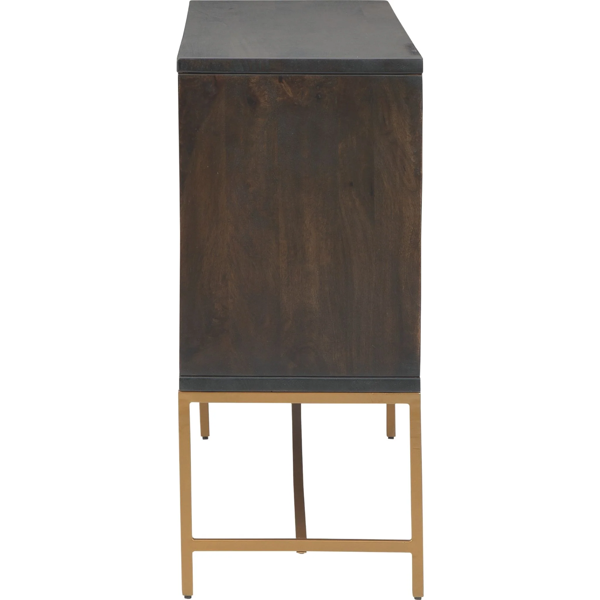Elinmore Accent Cabinet - Brown/Gold Finish - Image 4