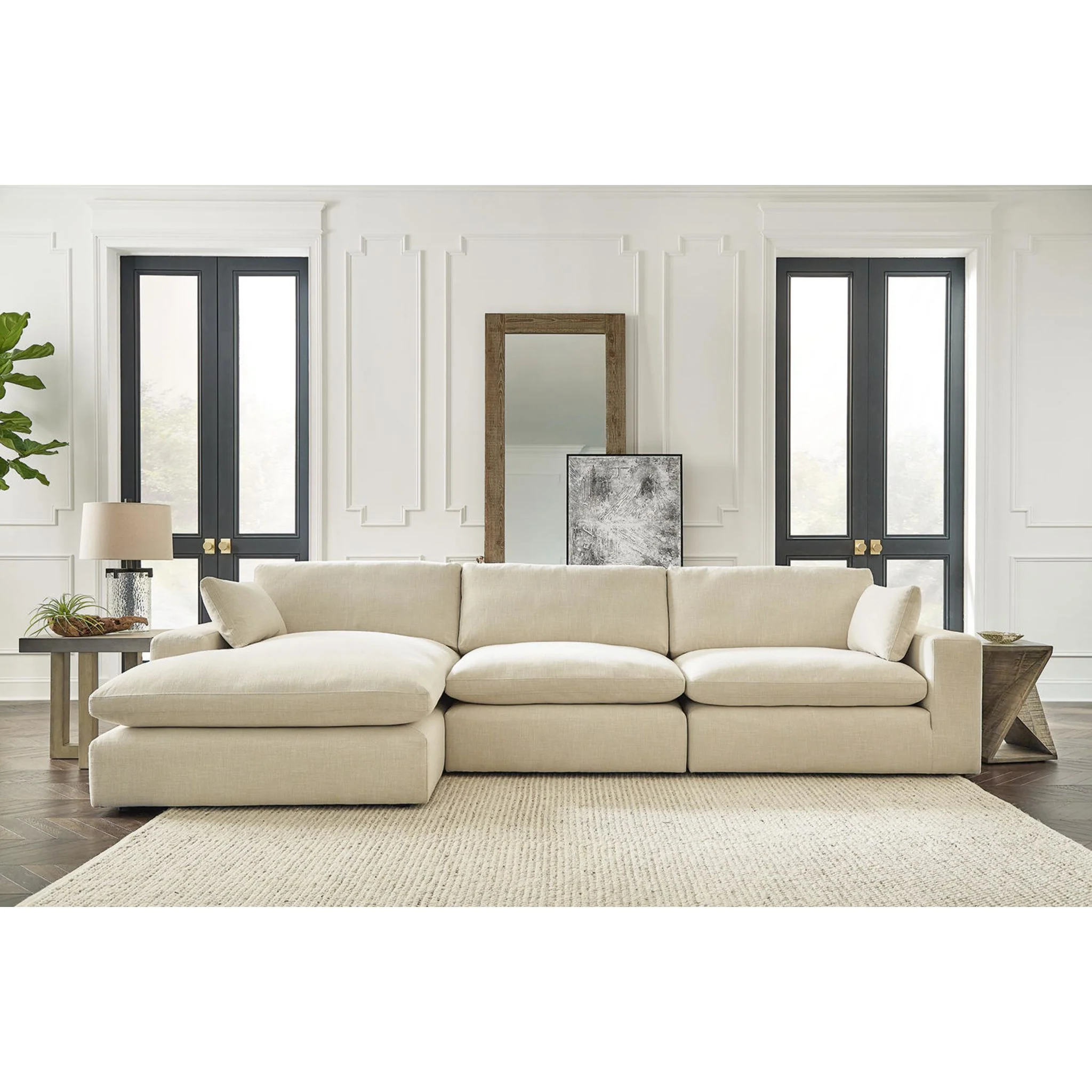 Elyza 3 Piece Modular Sectional with Chaise - Image 7