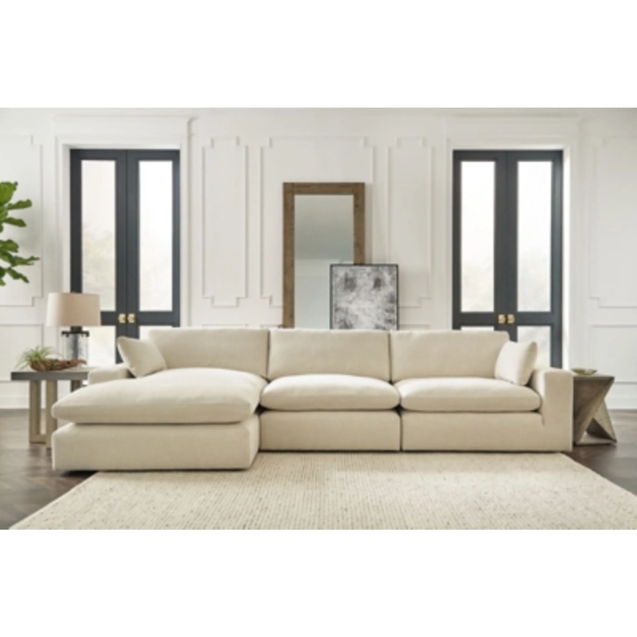 Elyza 3 Piece Modular Sectional with Chaise - Image 9