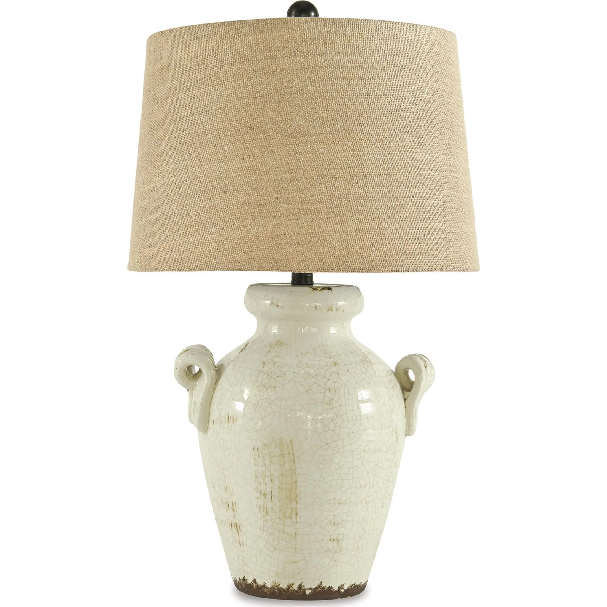 Emelda Table Lamp - Cream 27.25"