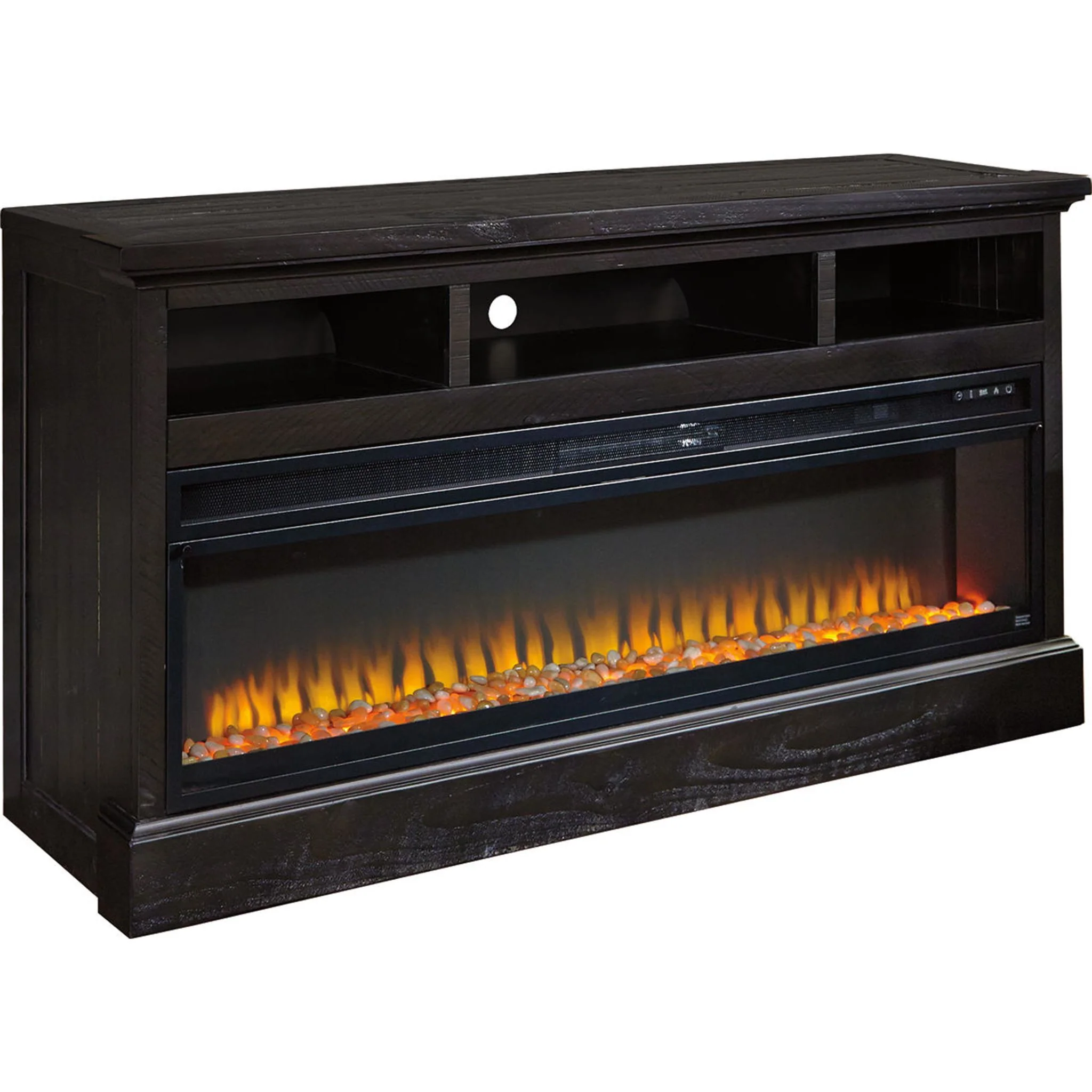 Entertainment Accessories Fireplace Insert - Black - Image 12