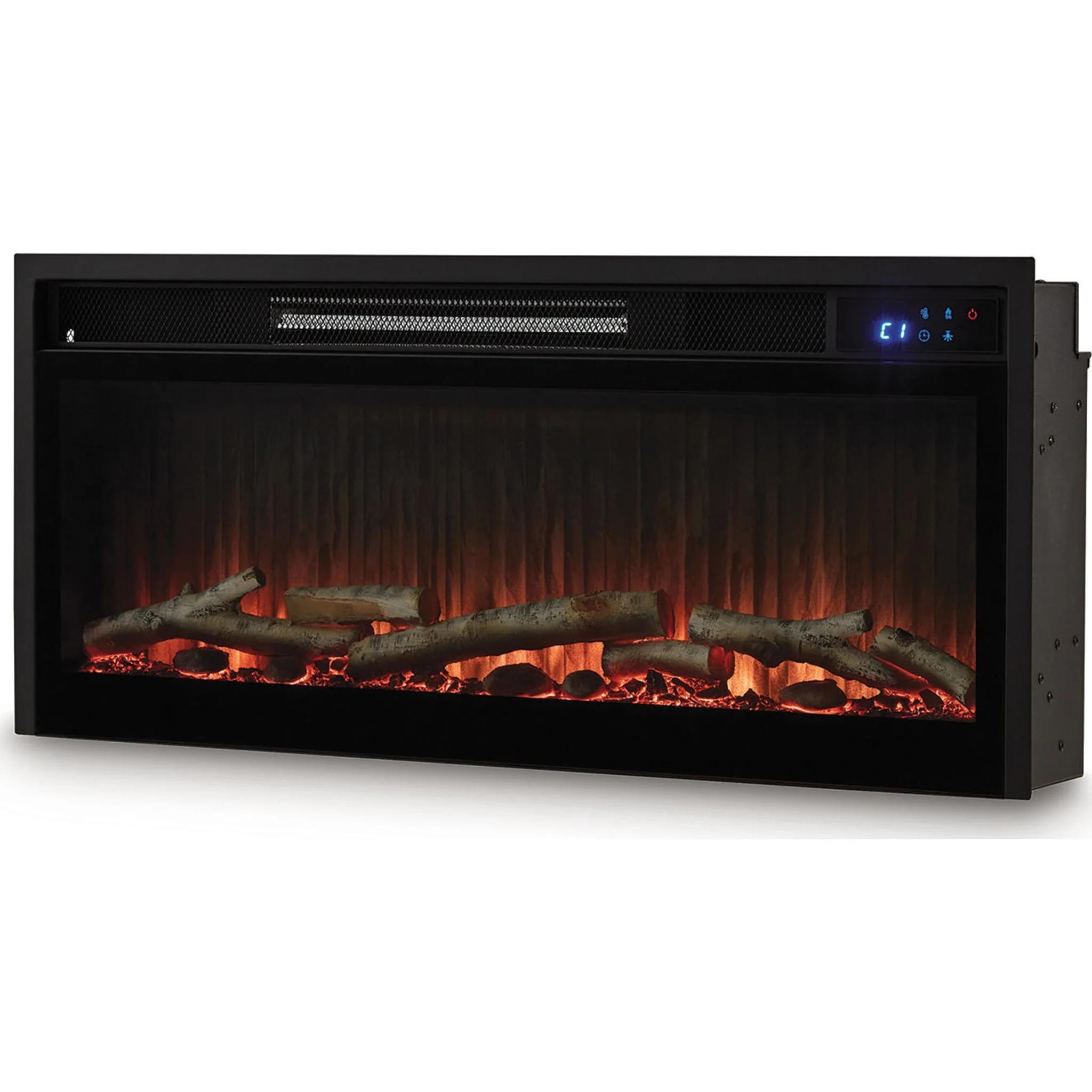 Entertainment Accessories Fireplace Insert - Black - Image 10