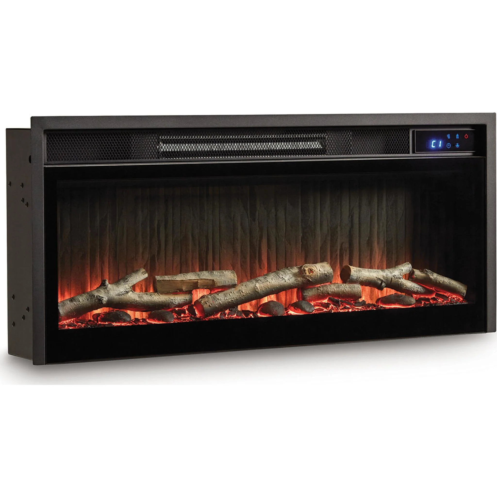 Entertainment Accessories Fireplace Insert - Black - Image 17