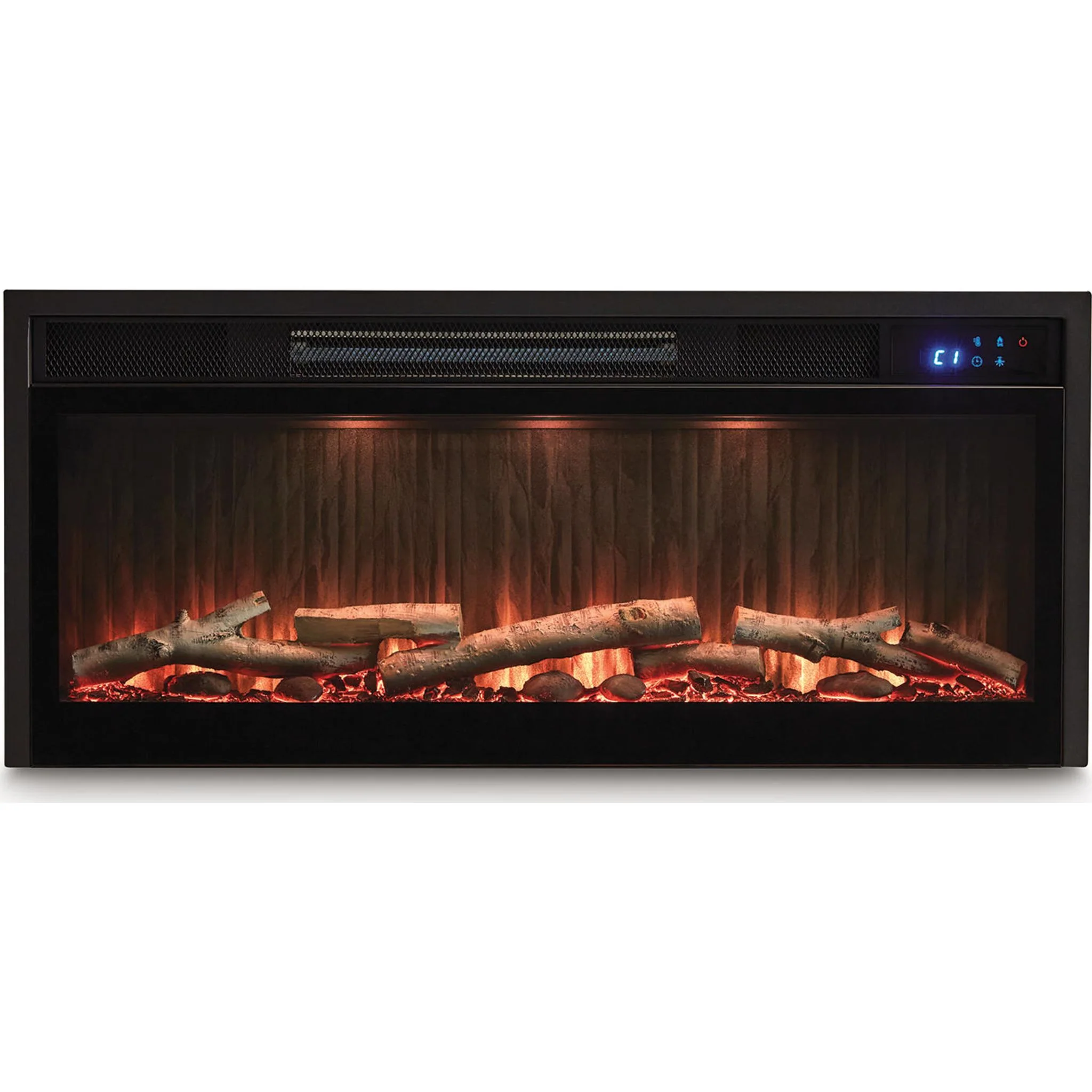 Entertainment Accessories Fireplace Insert - Black - Image 18