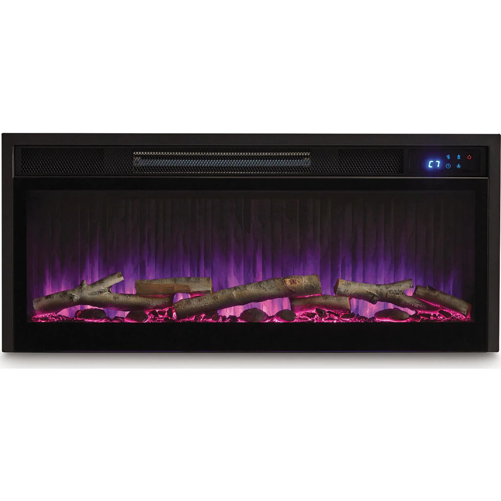 Entertainment Accessories Fireplace Insert - Black - Image 19