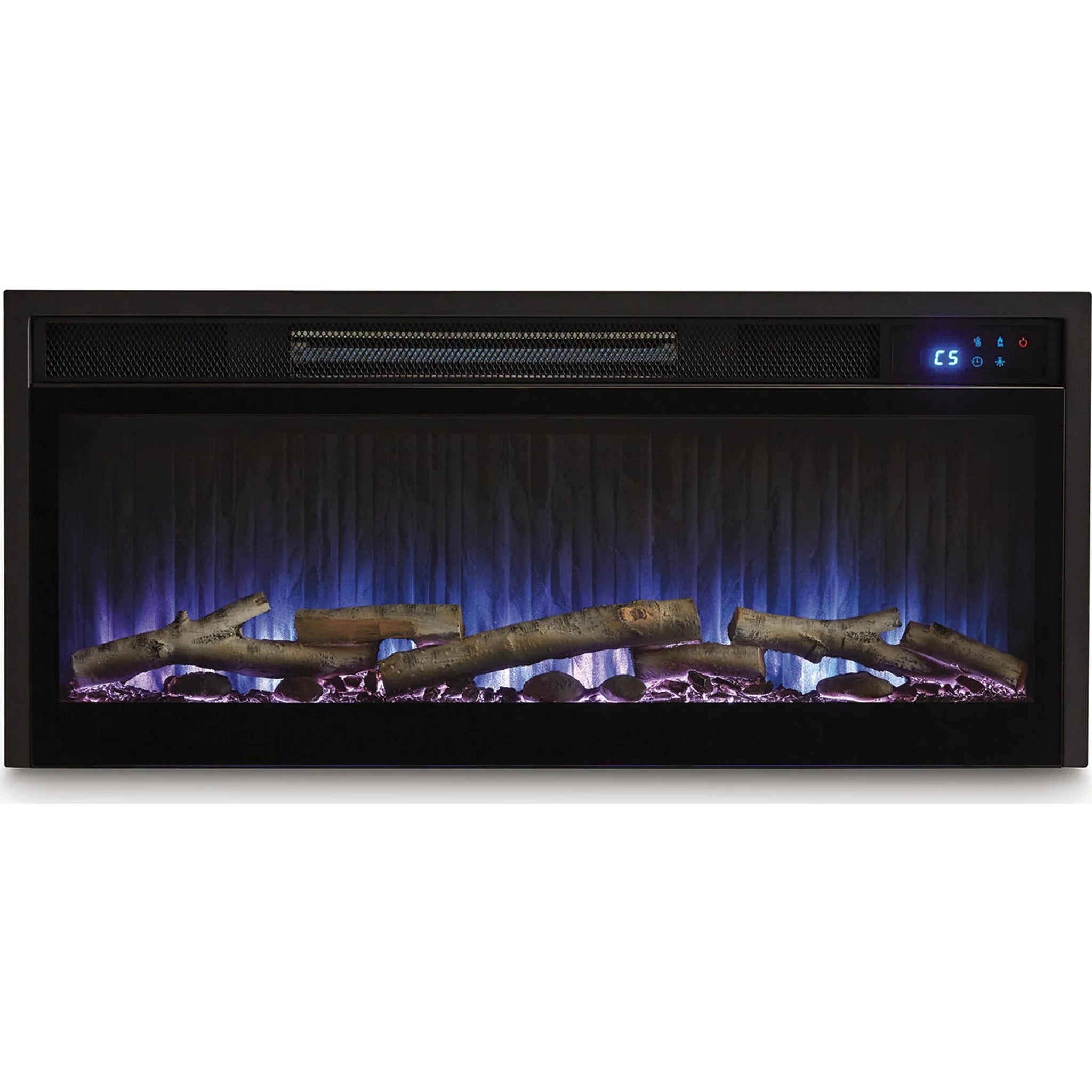 Entertainment Accessories Fireplace Insert - Black - Image 21