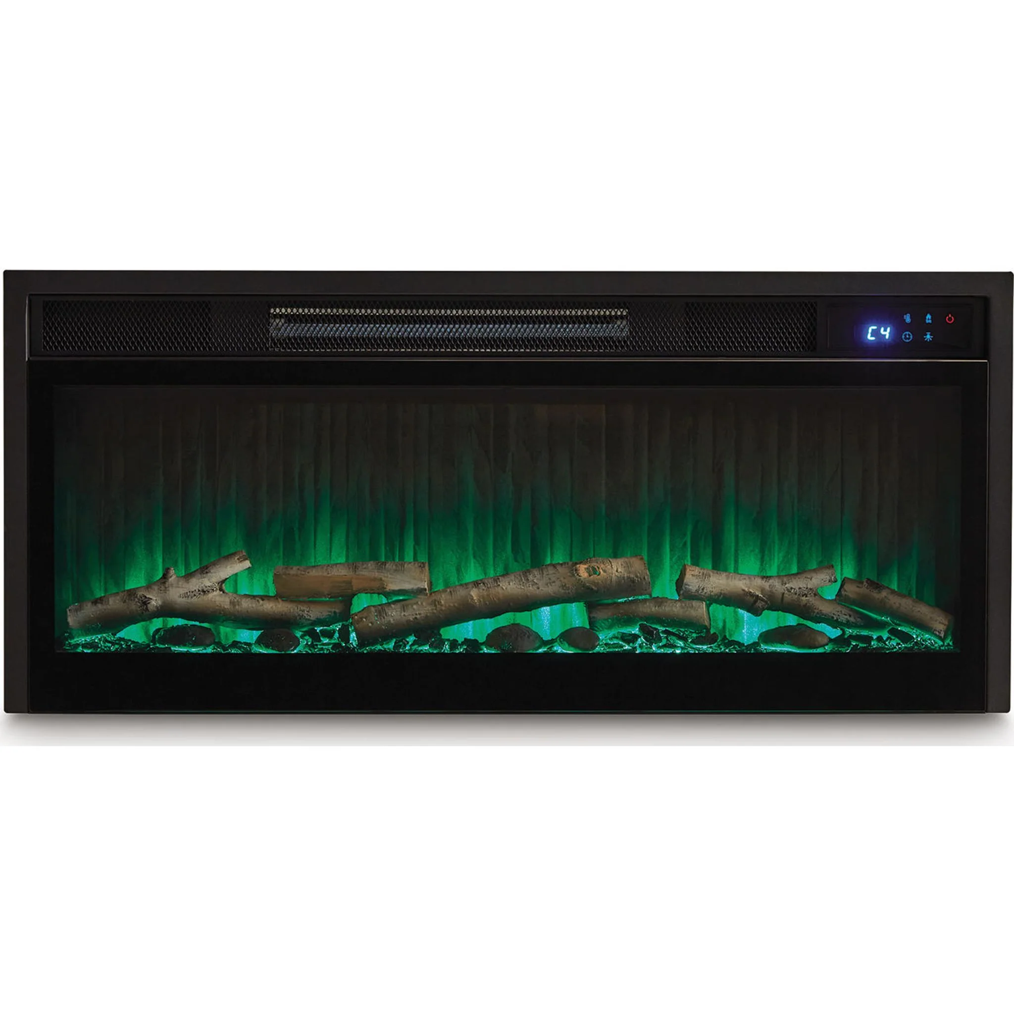 Entertainment Accessories Fireplace Insert - Black - Image 6