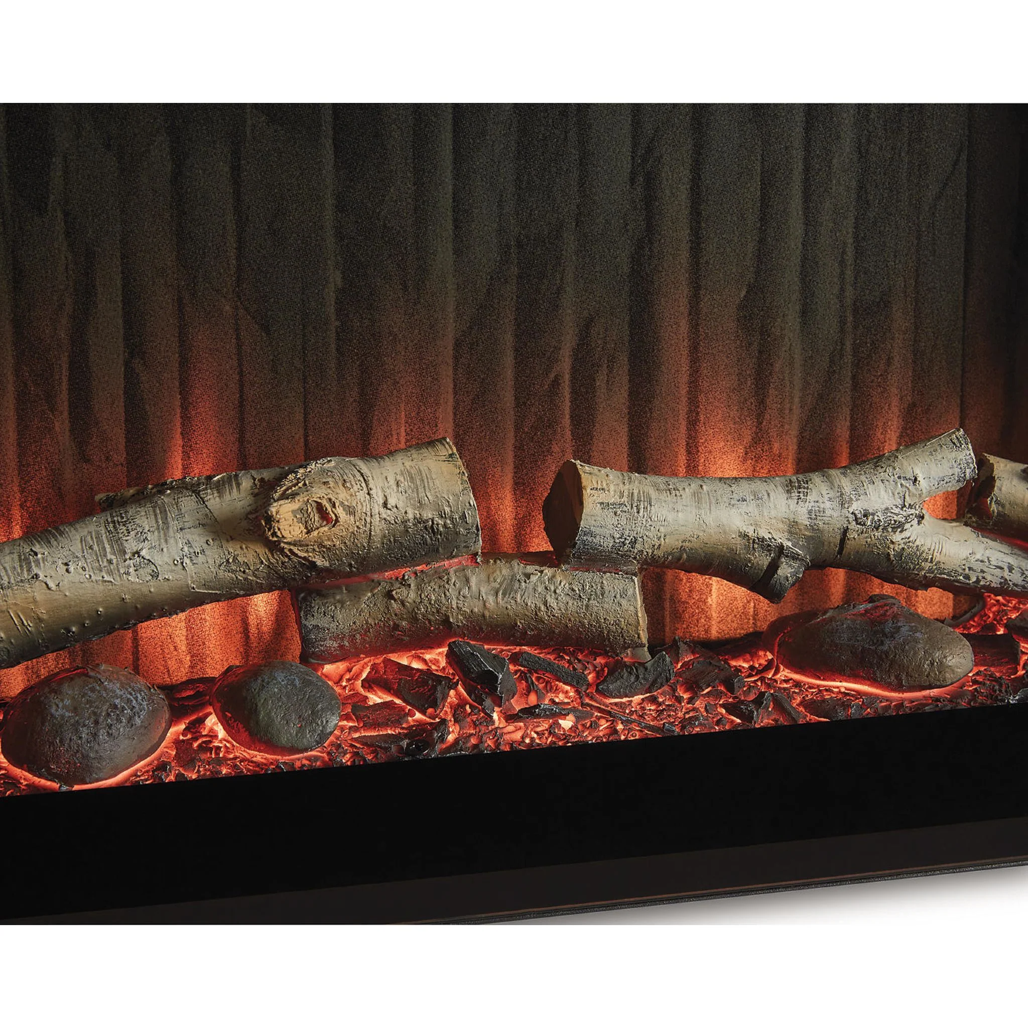 Entertainment Accessories Fireplace Insert - Black - Image 7