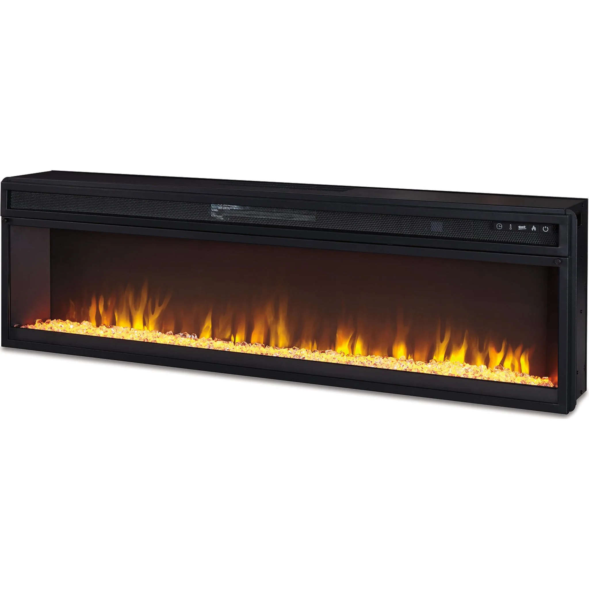 Entertainment Accessories Fireplace Insert - Black - Image 6