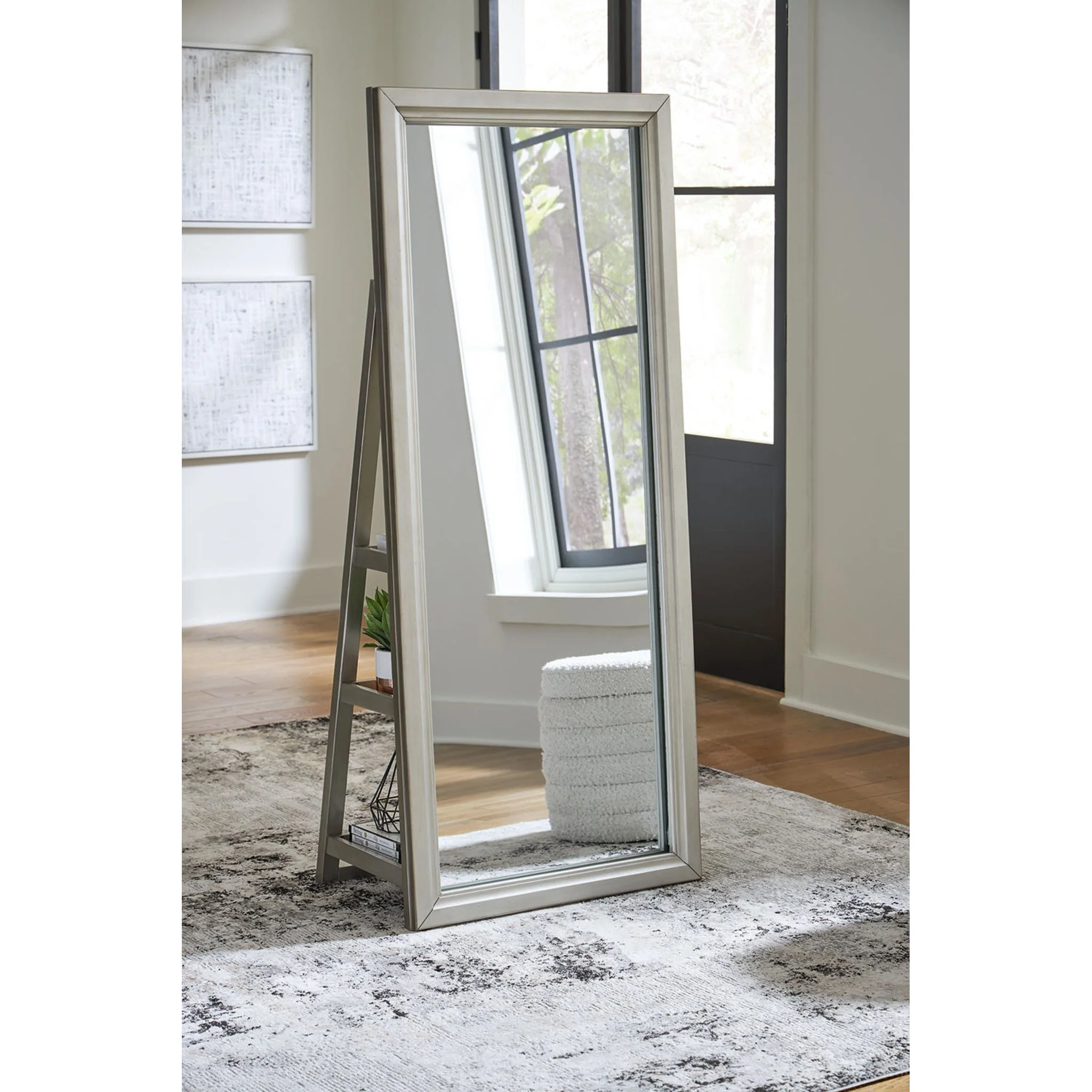 Evesen Floor Mirror - Champagne - Image 10