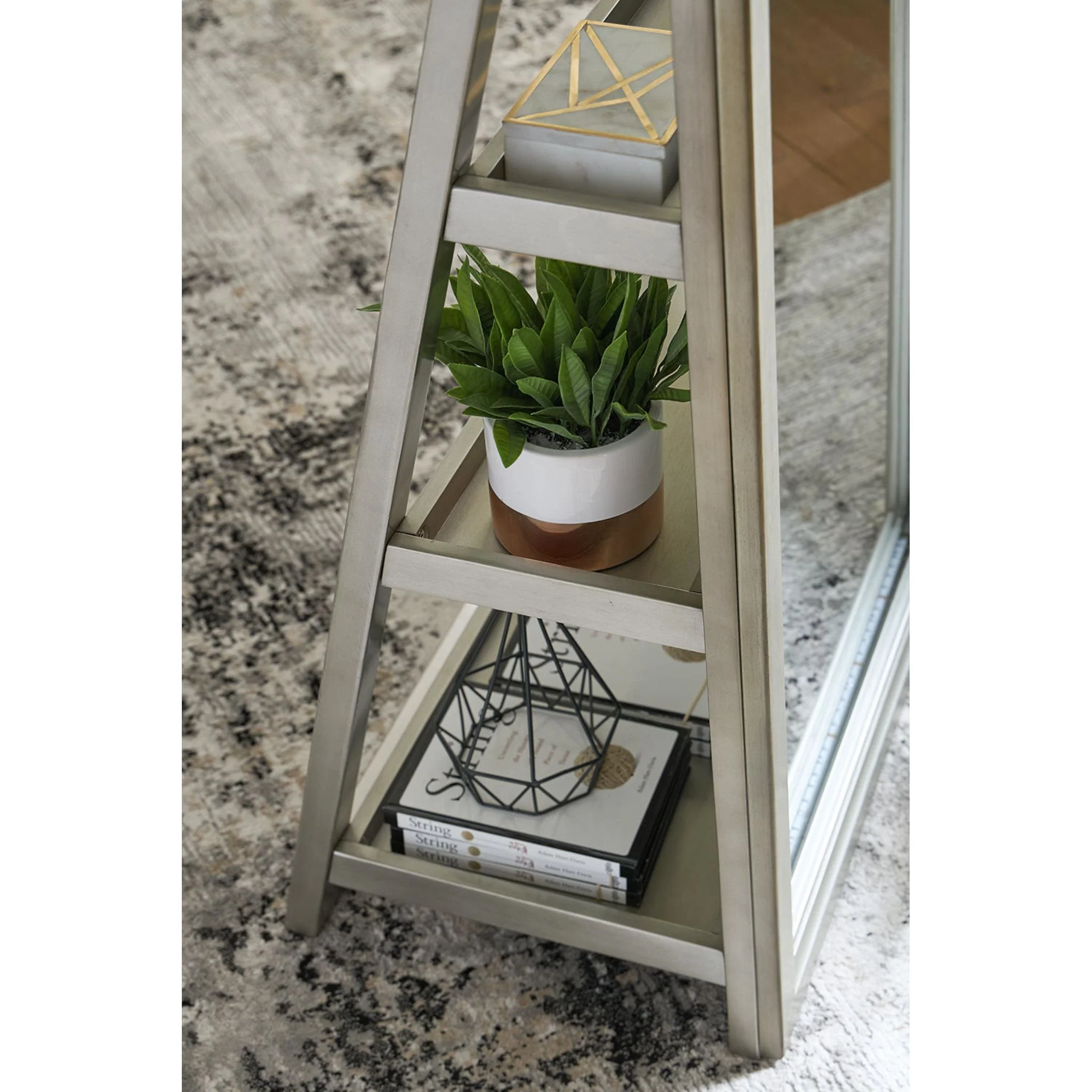 Evesen Floor Mirror - Champagne - Image 29