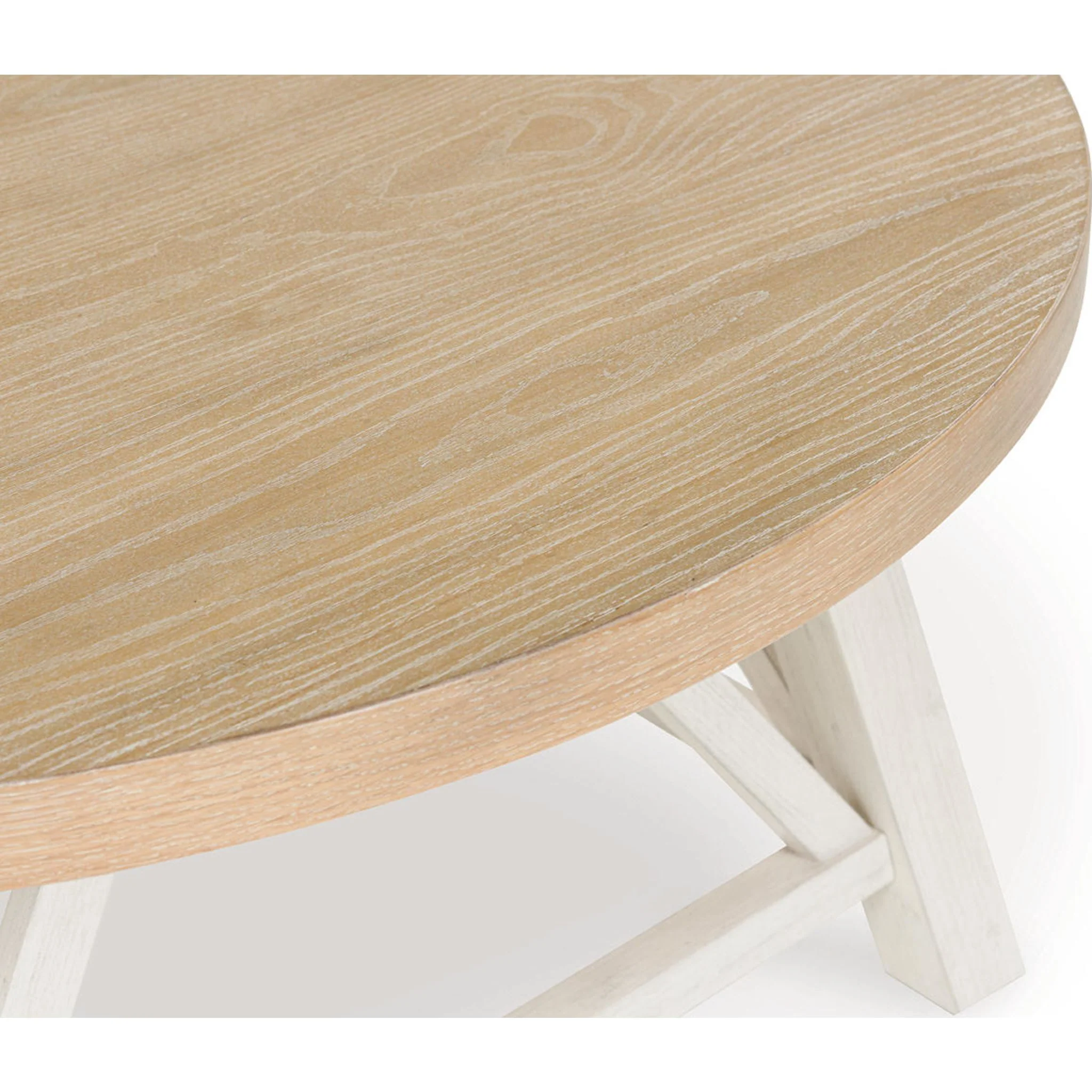 Fawndell 3 Pack Tables - Antique White/Brown - Image 4