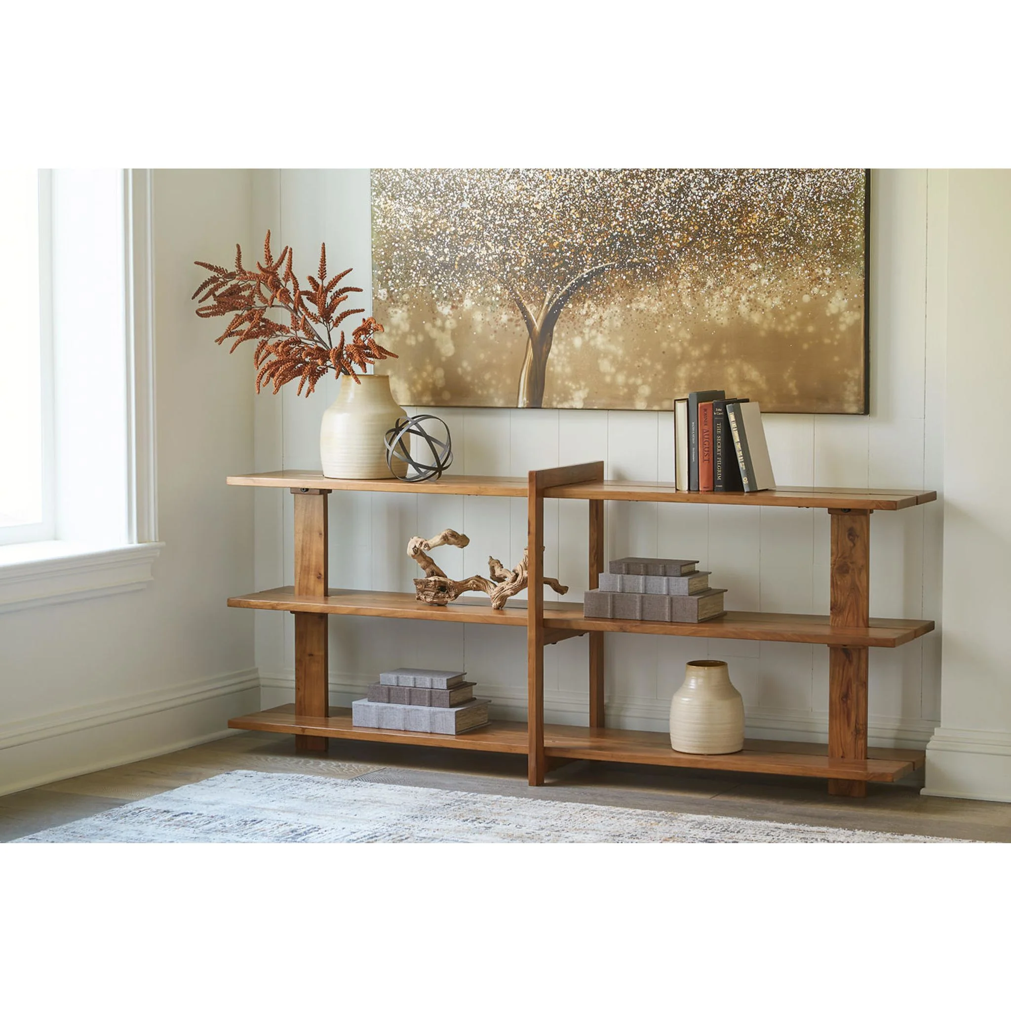 Fayemour Console Table - Brown - Image 6