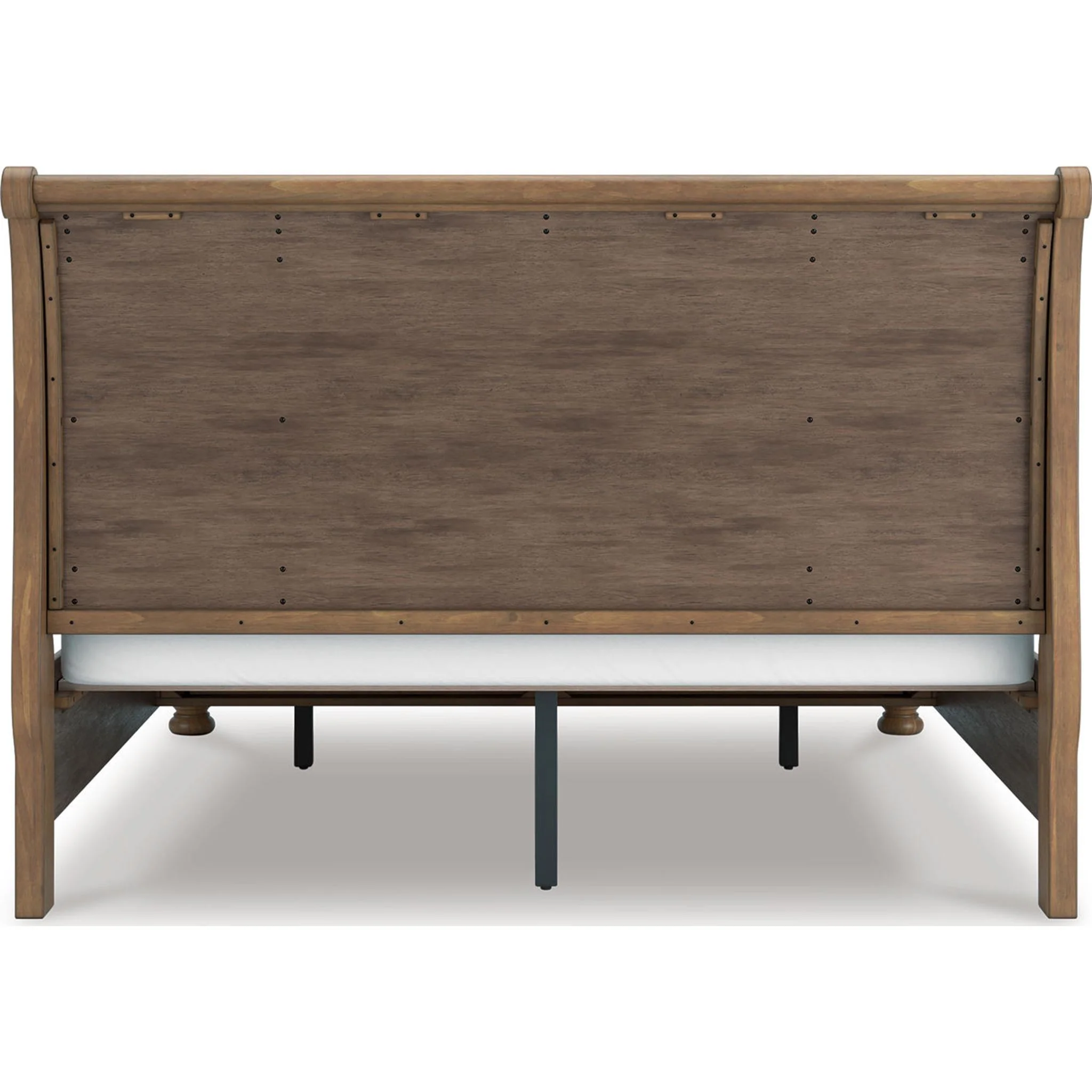 Feddinger 6 Piece Sleigh Storage Bedroom - Medium Brown - Image 45
