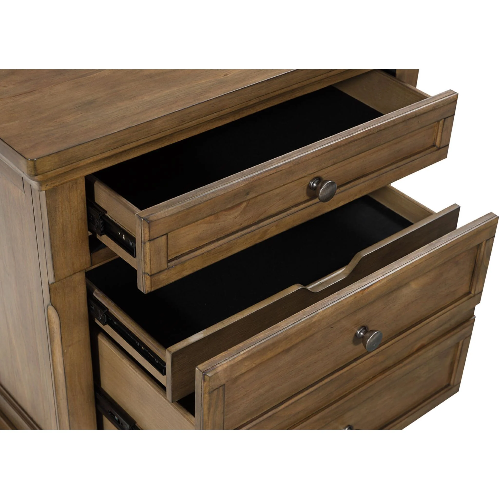 Feddinger Nightstand - Medium Brown - Image 3