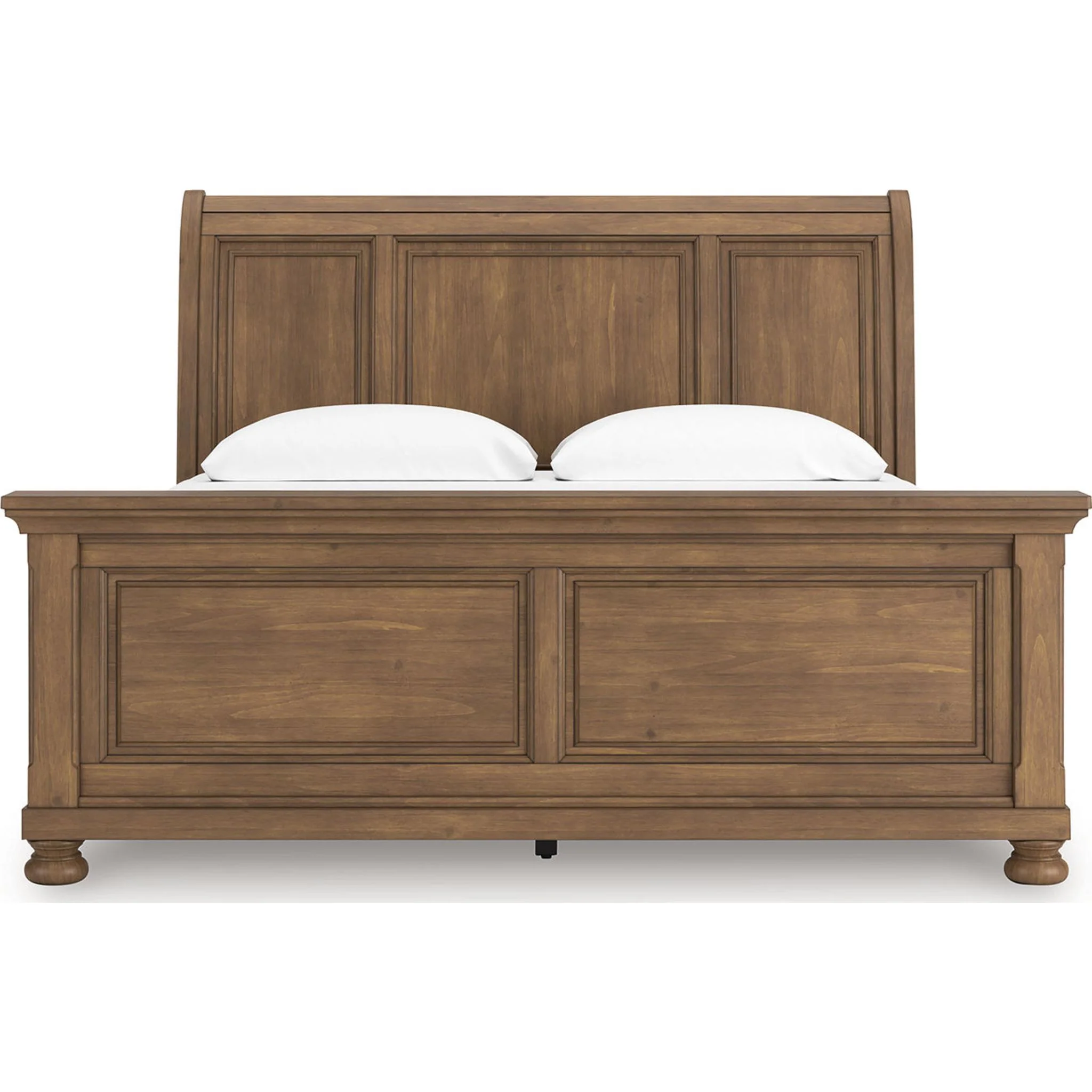 Feddinger Sleigh Bed - Medium Brown - Image 19