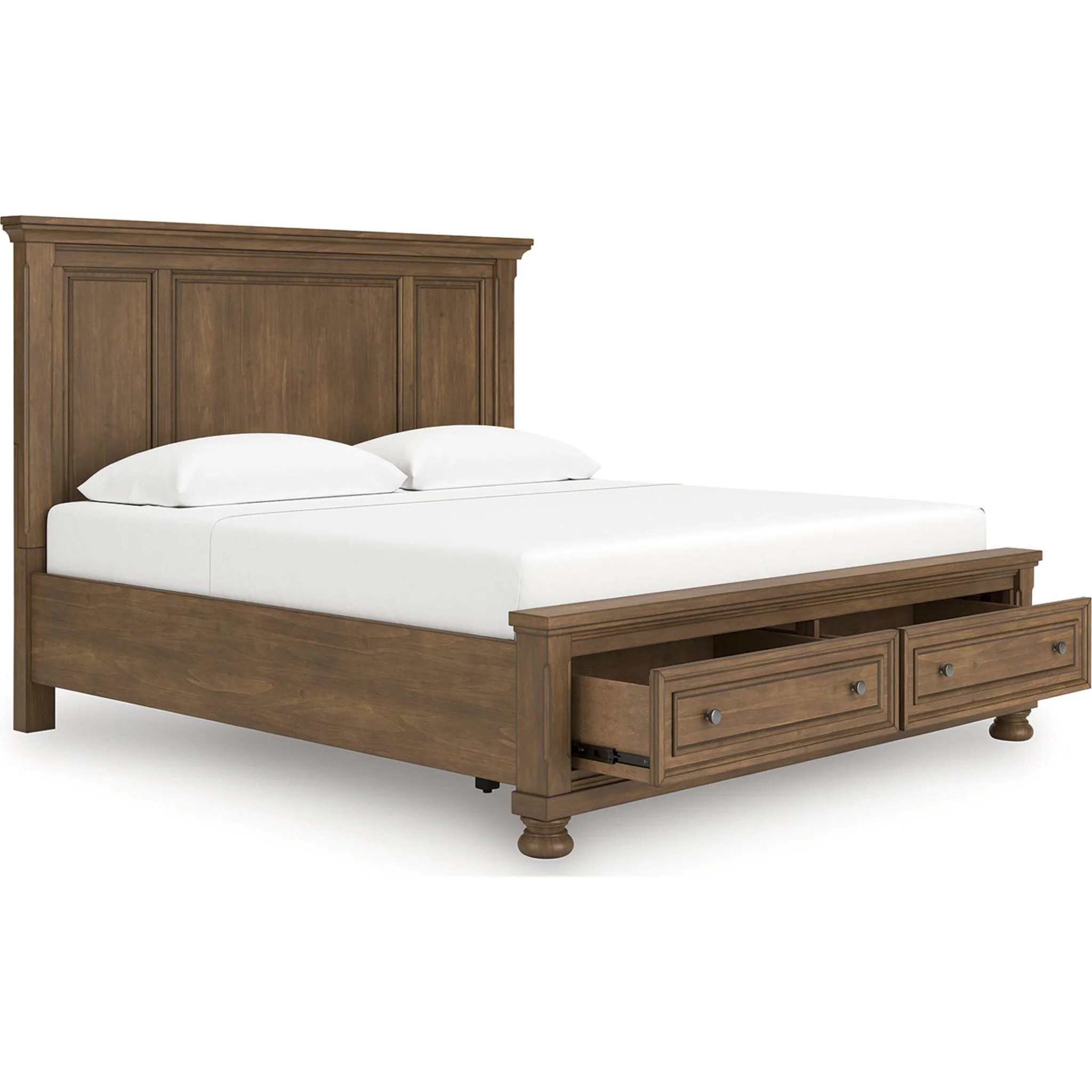 Feddinger Storage Bed - Medium Brown - Image 12