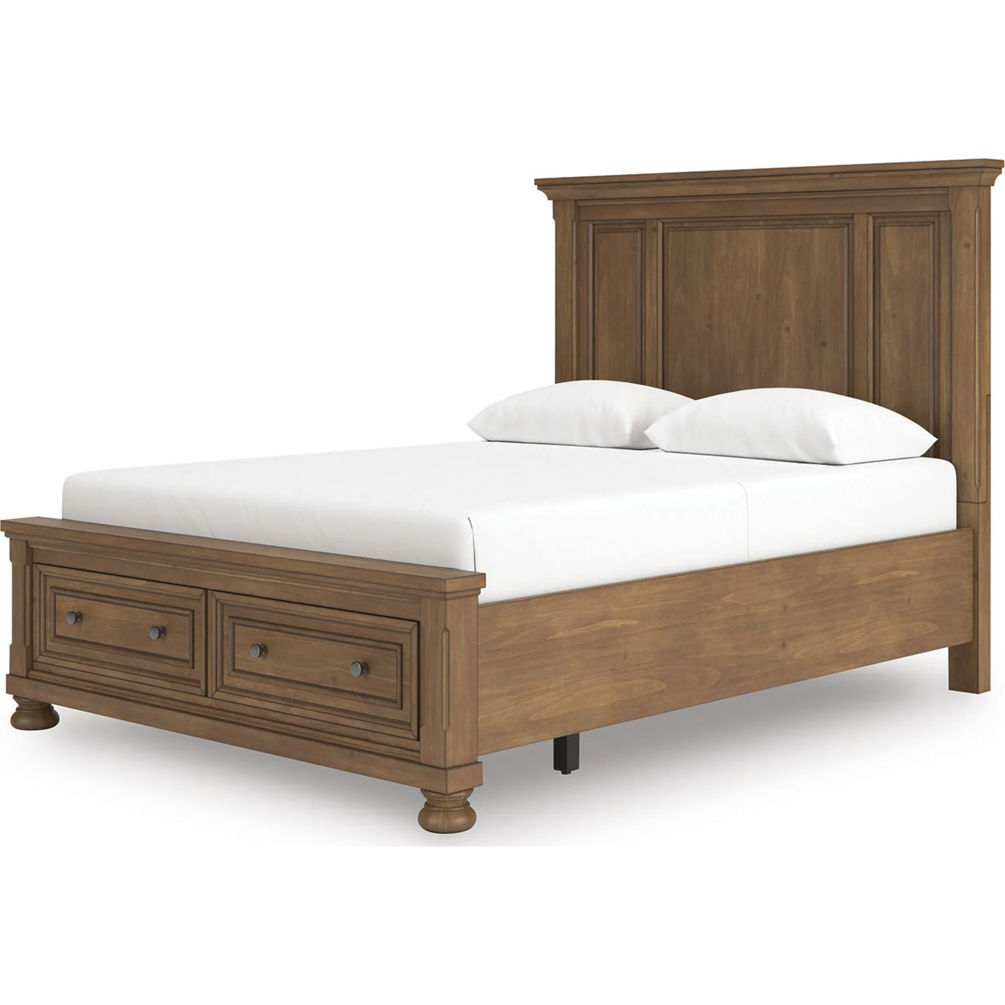 Feddinger Storage Bed - Medium Brown - Image 3