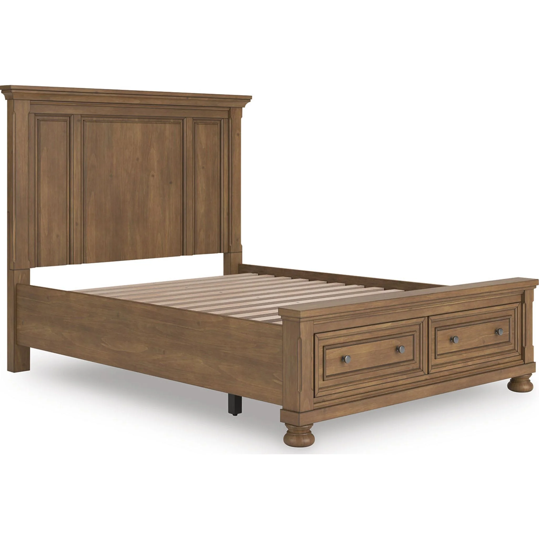 Feddinger Storage Bed - Medium Brown - Image 4
