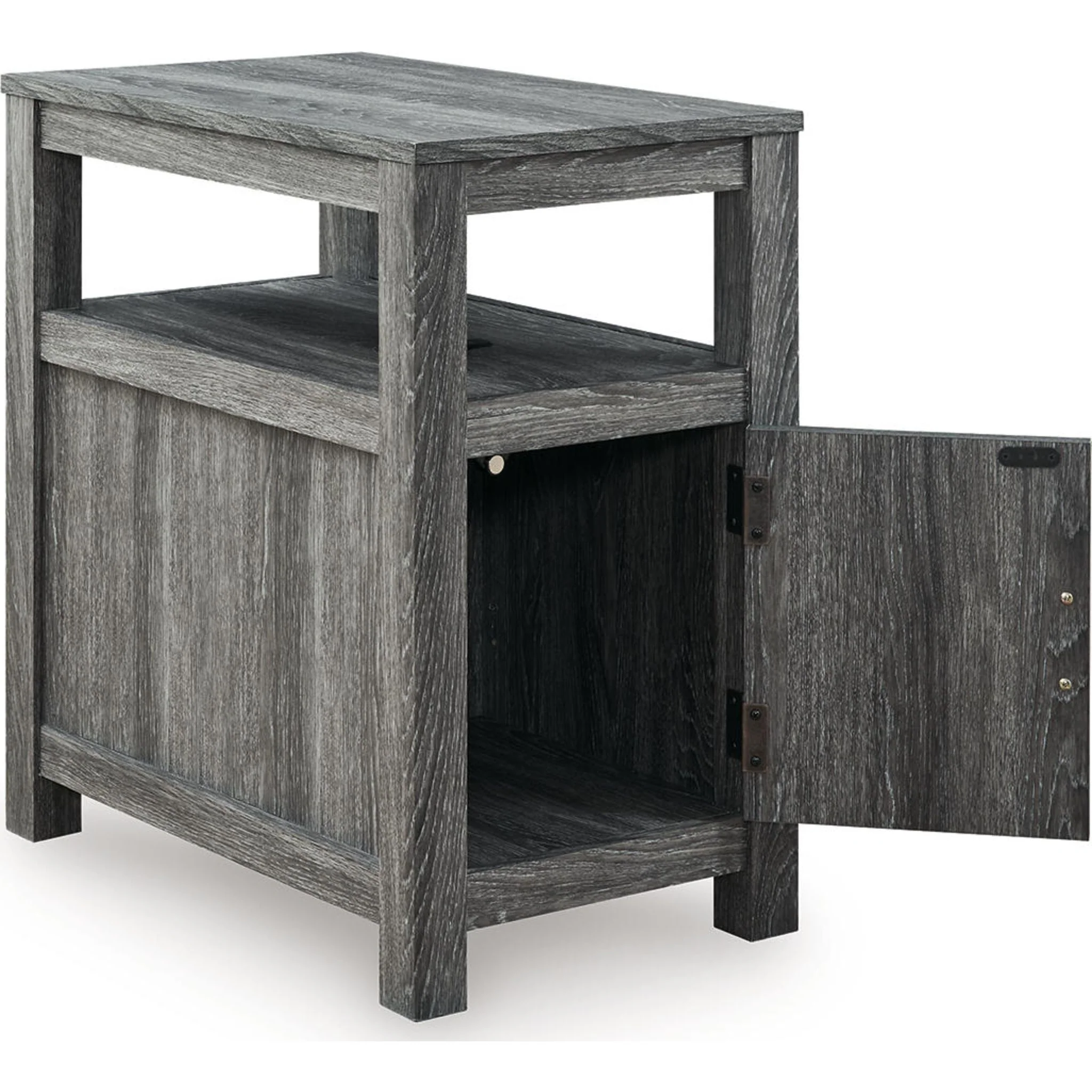 Fendenmore Chairside End Table - Brown/Gray - Image 3