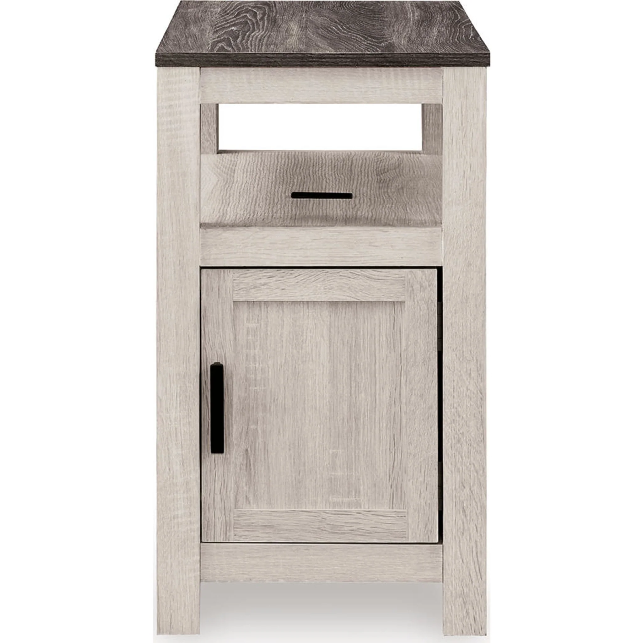 Fendenmore Chairside End Table - Brown Gray/Antique White - Image 6