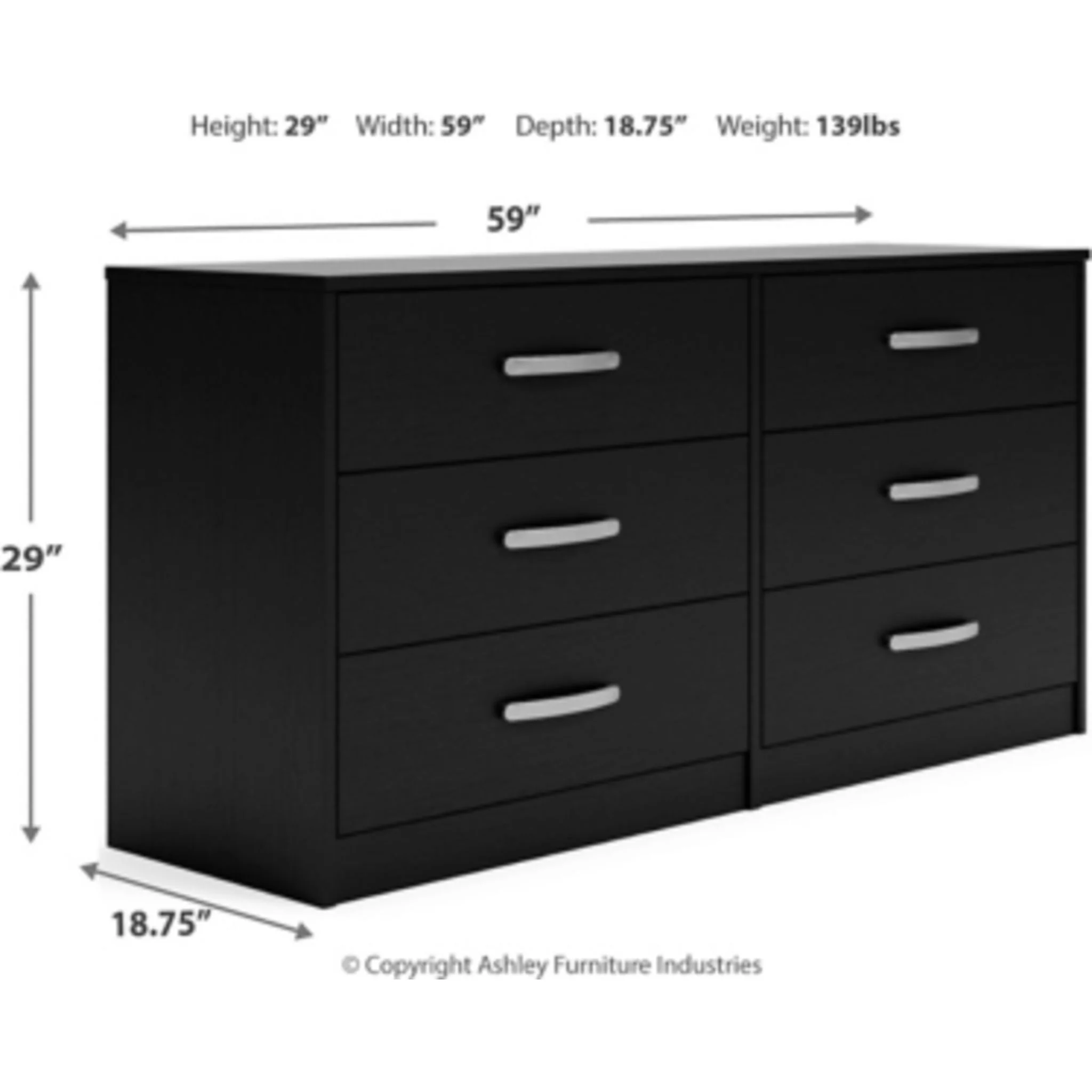 Finch Dresser - Black - Image 4
