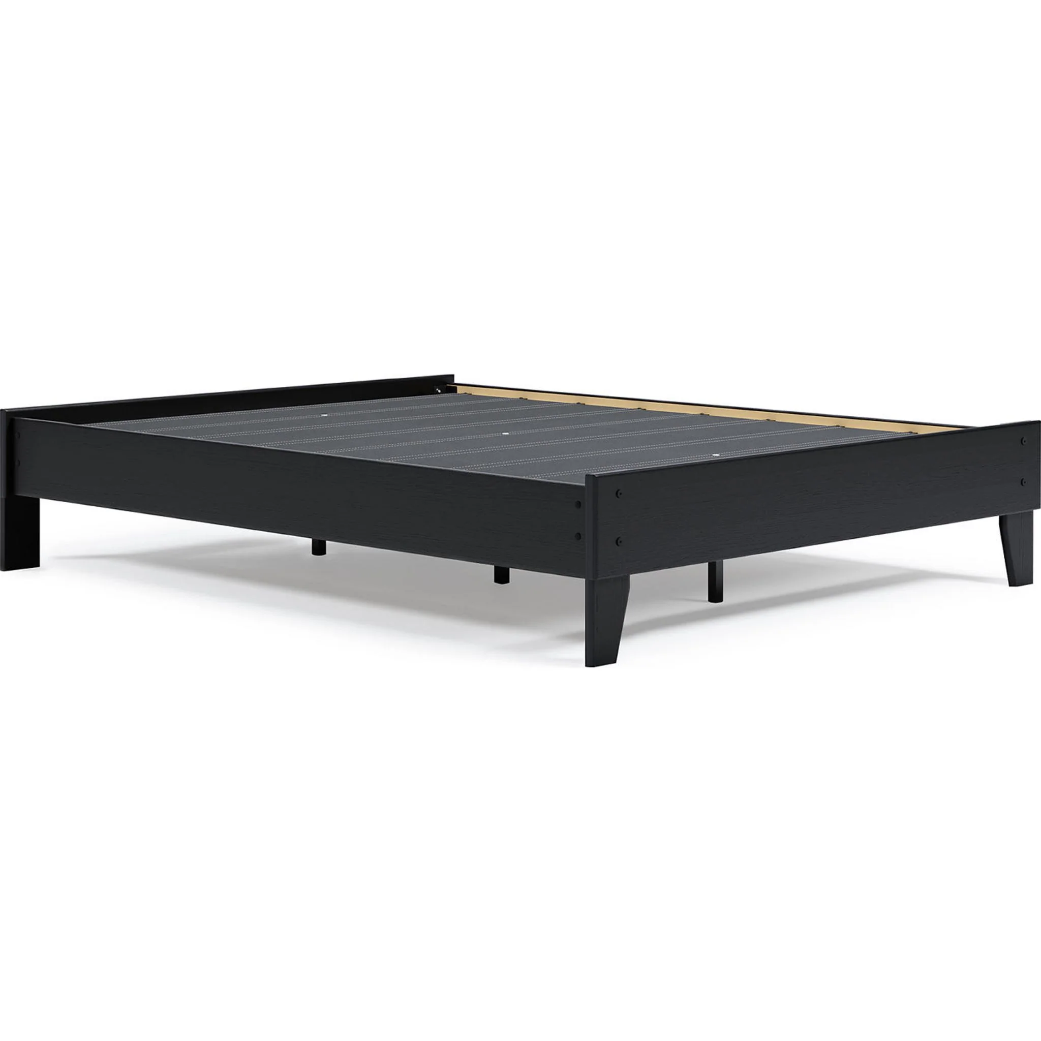 Finch Queen Platform Bed - Black - Image 11