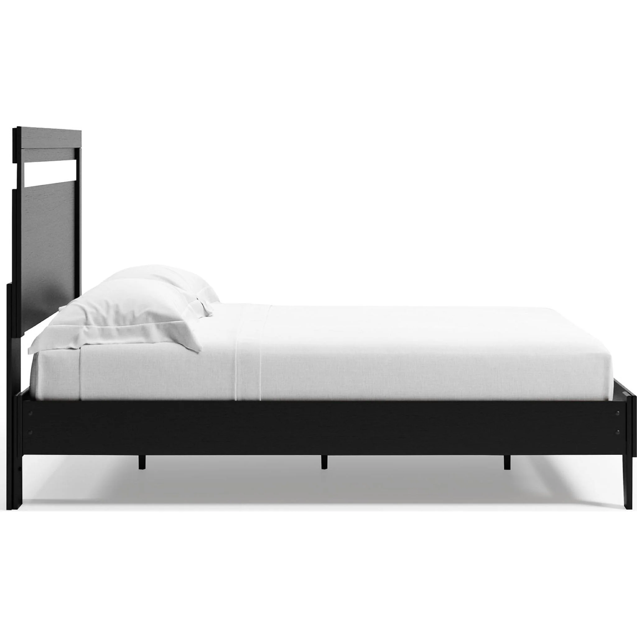 Finch Queen Platform Bed - Black/Brown - Image 12
