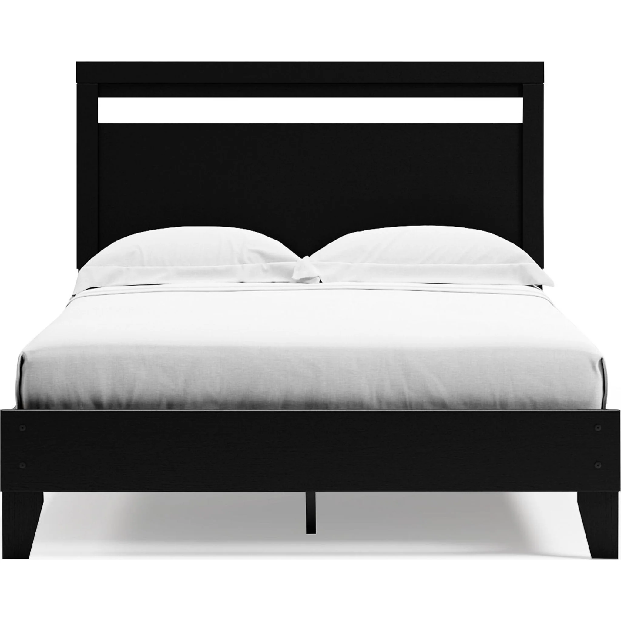 Finch Queen Platform Bed - Black/Brown - Image 9
