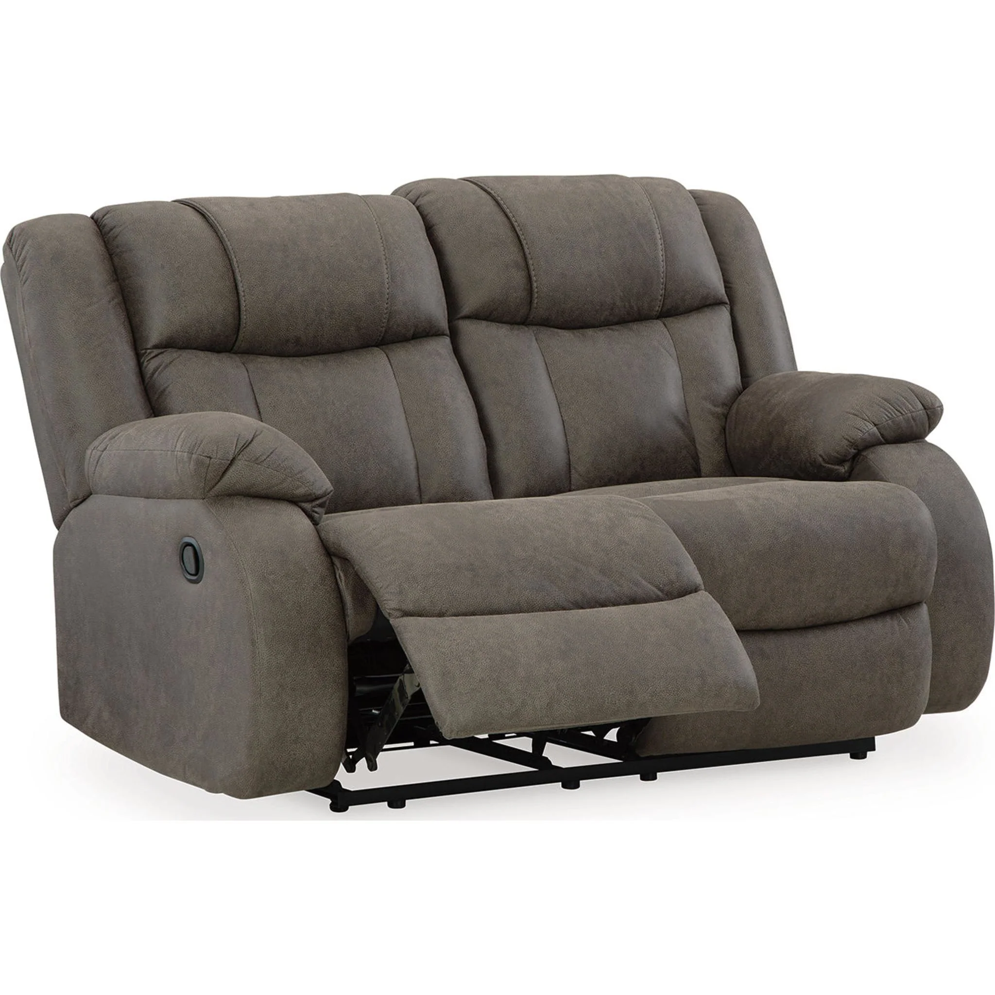 First Base Reclining Loveseat - Gunmetal - Image 17