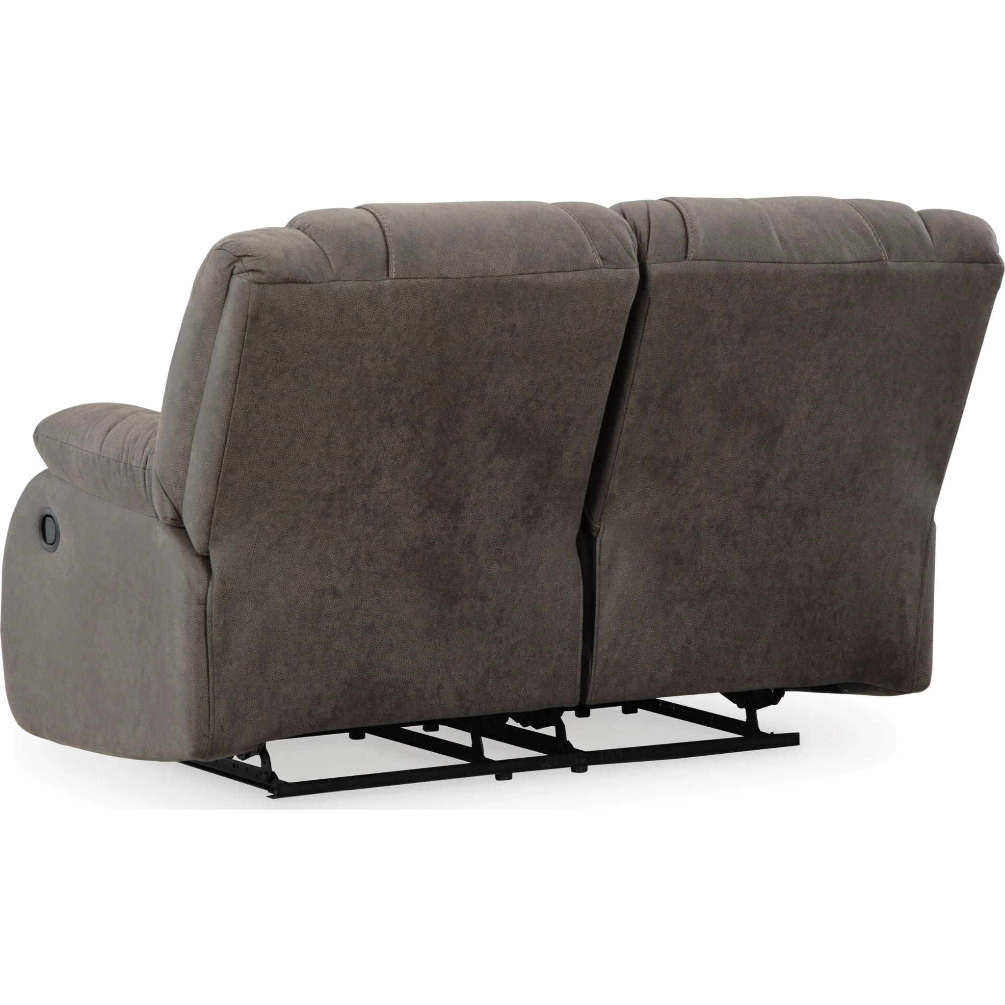 First Base Reclining Loveseat - Gunmetal - Image 6