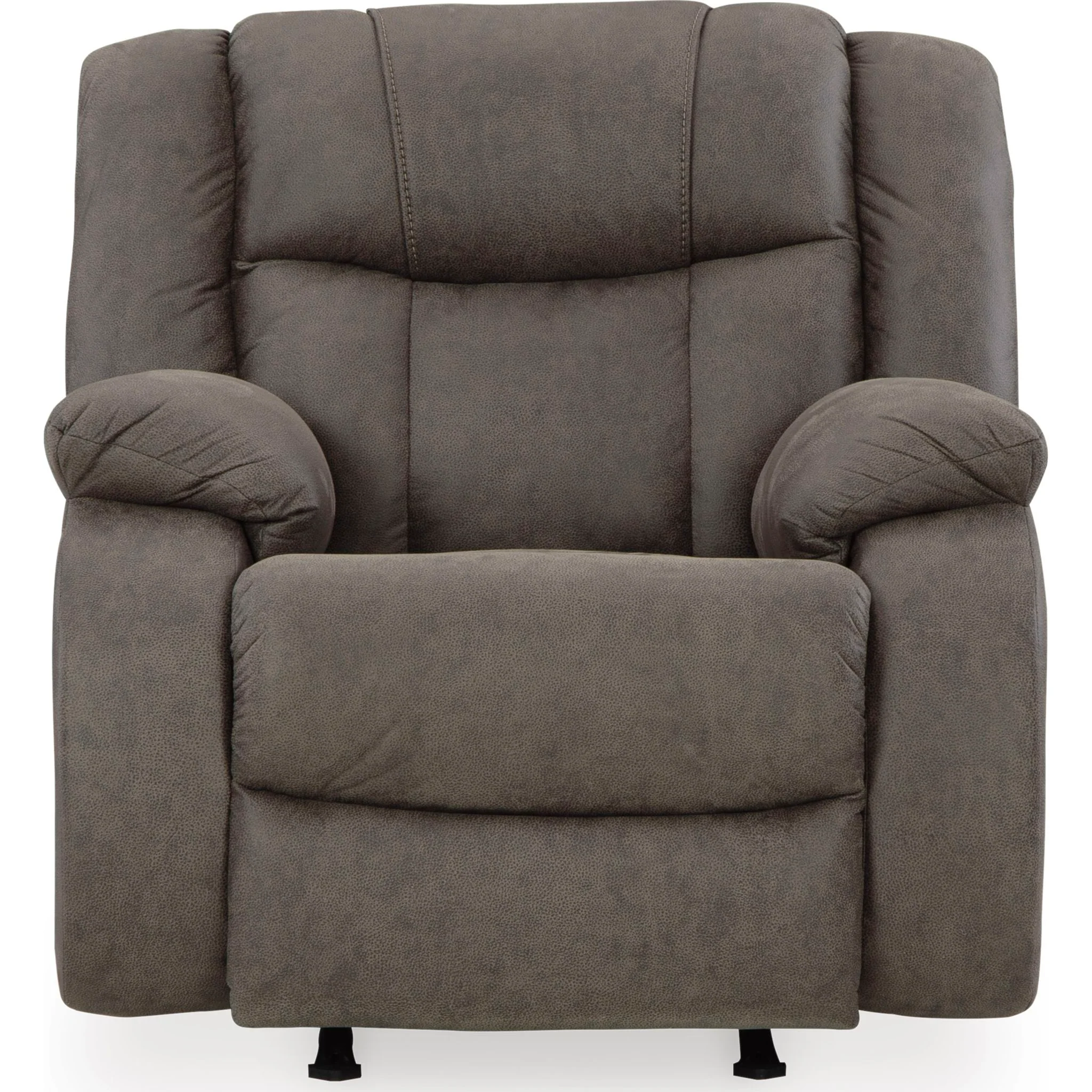 First Base Rocker Recliner - Gunmetal - Image 9