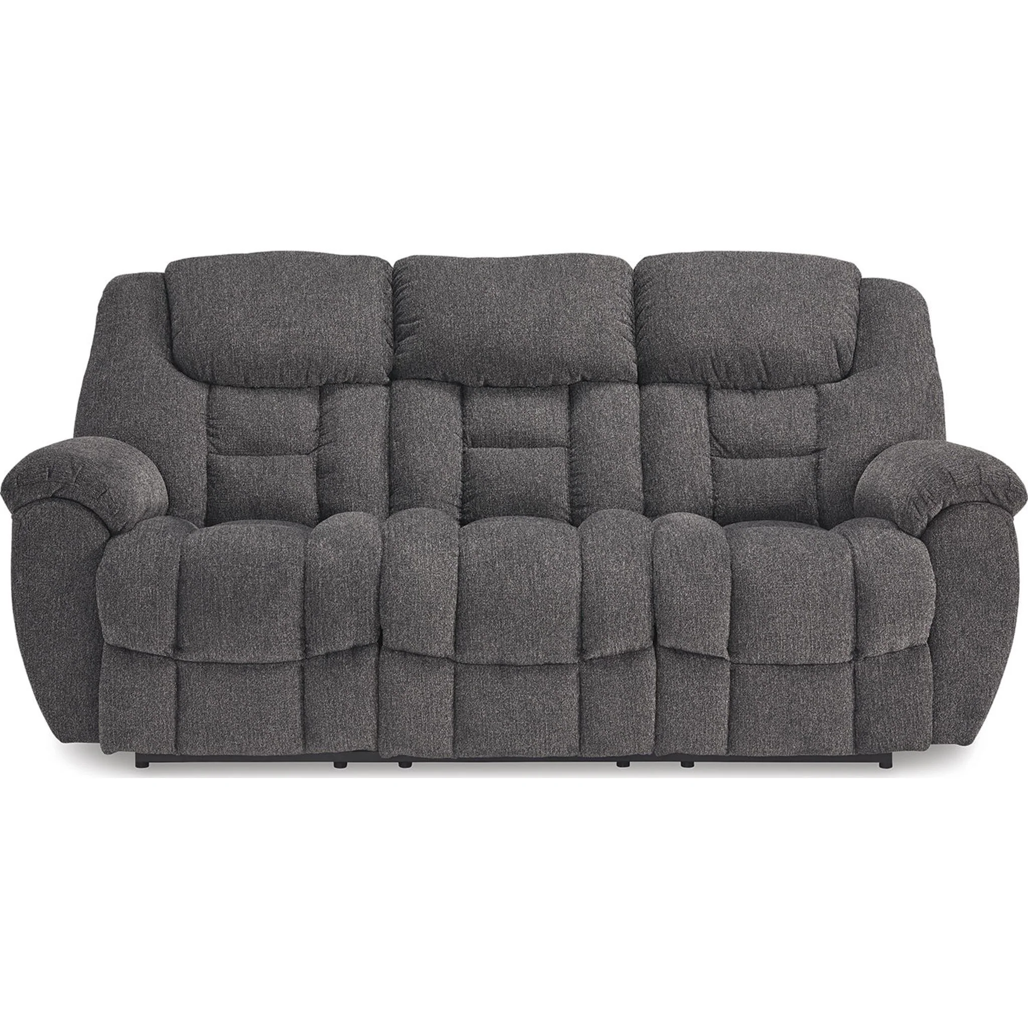 Foreside Reclining Sofa - Charcoal - Image 6