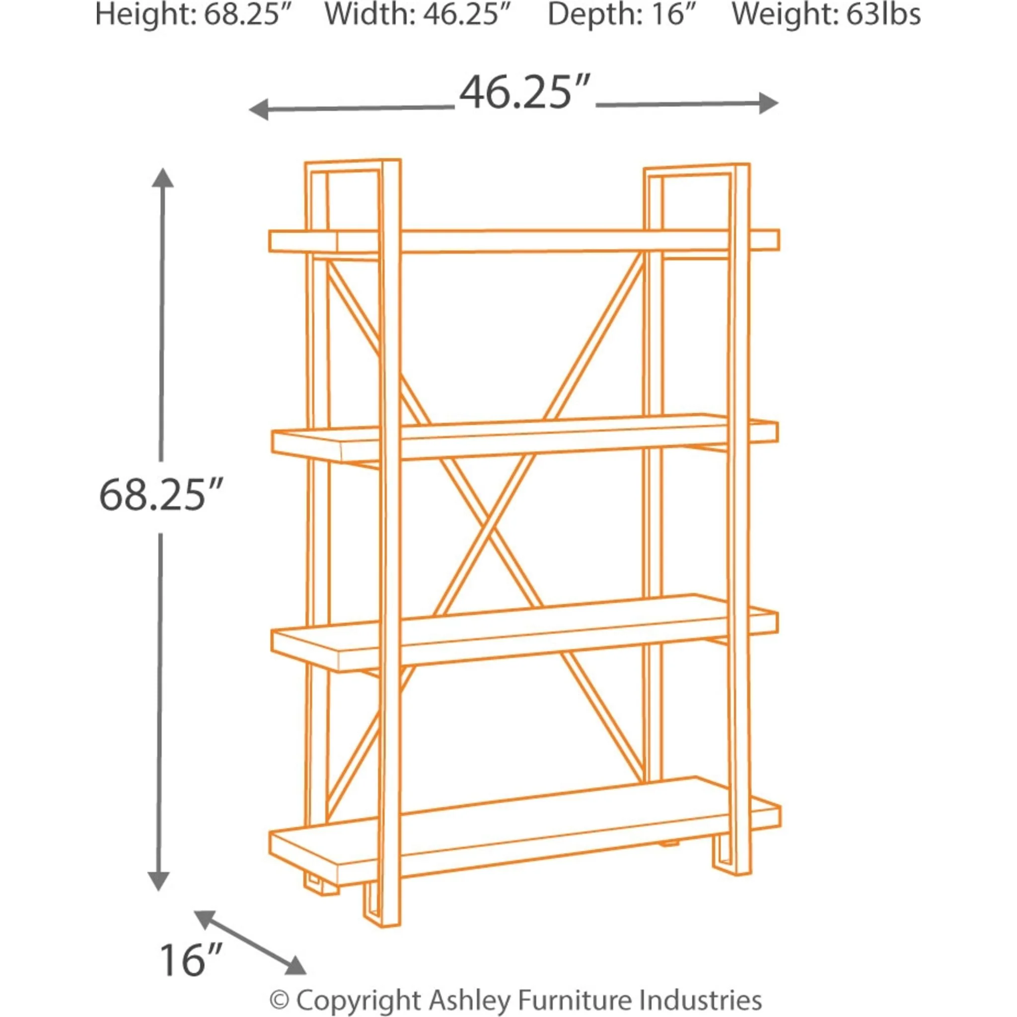 Forestmin Shelf - Brown/Black - Image 4