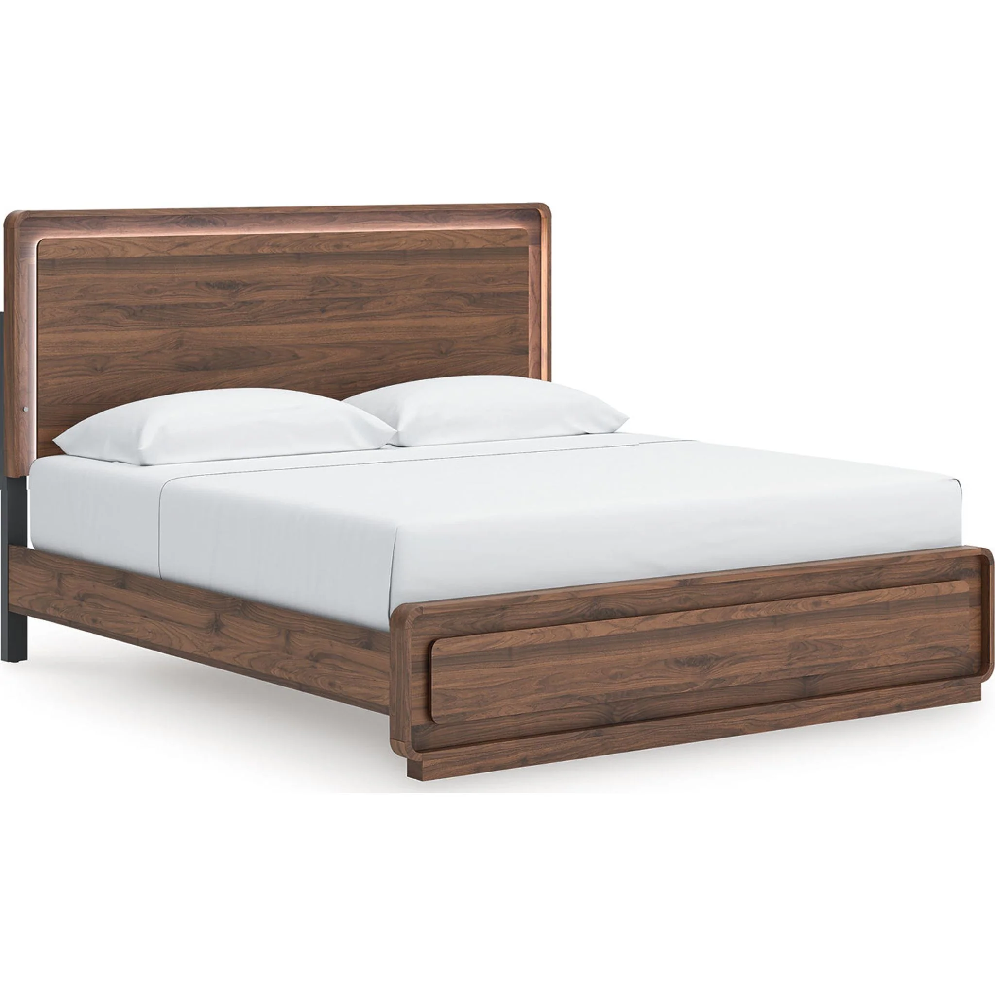 Fortlorn King Panel Bed - Walnut Brown - Image 9