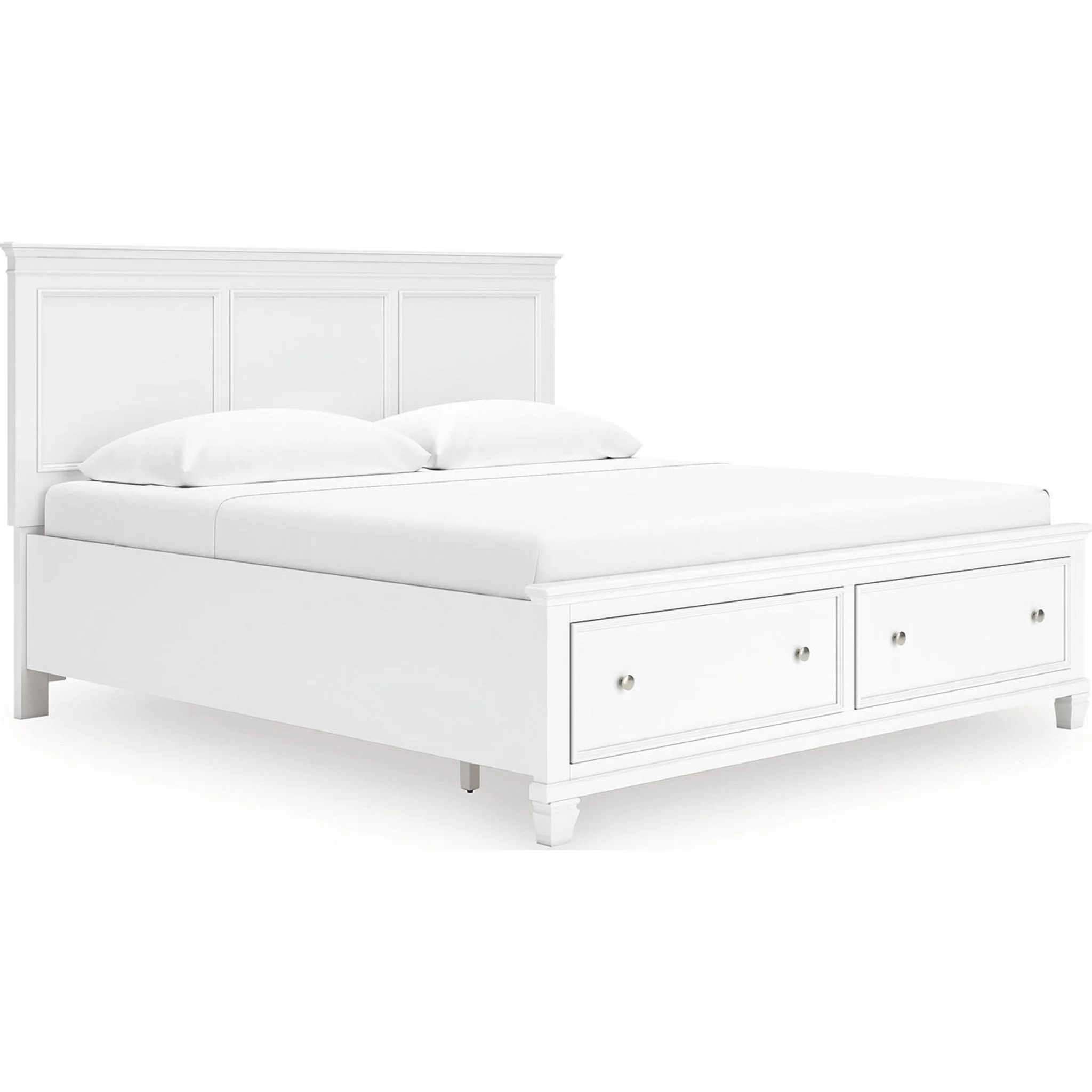 Fortman 6 Piece King Storage Bedroom - White - Image 12