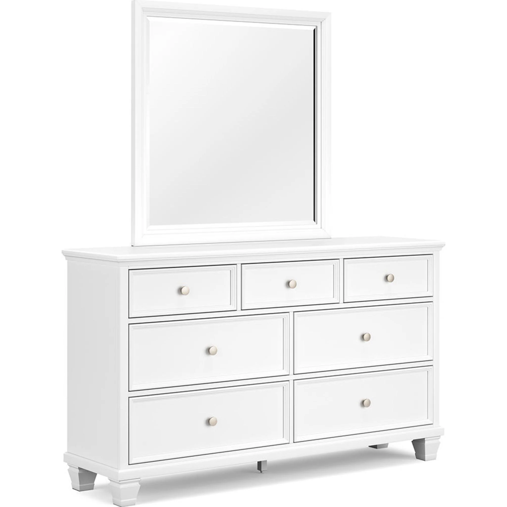 Fortman 6 Piece King Storage Bedroom - White - Image 4