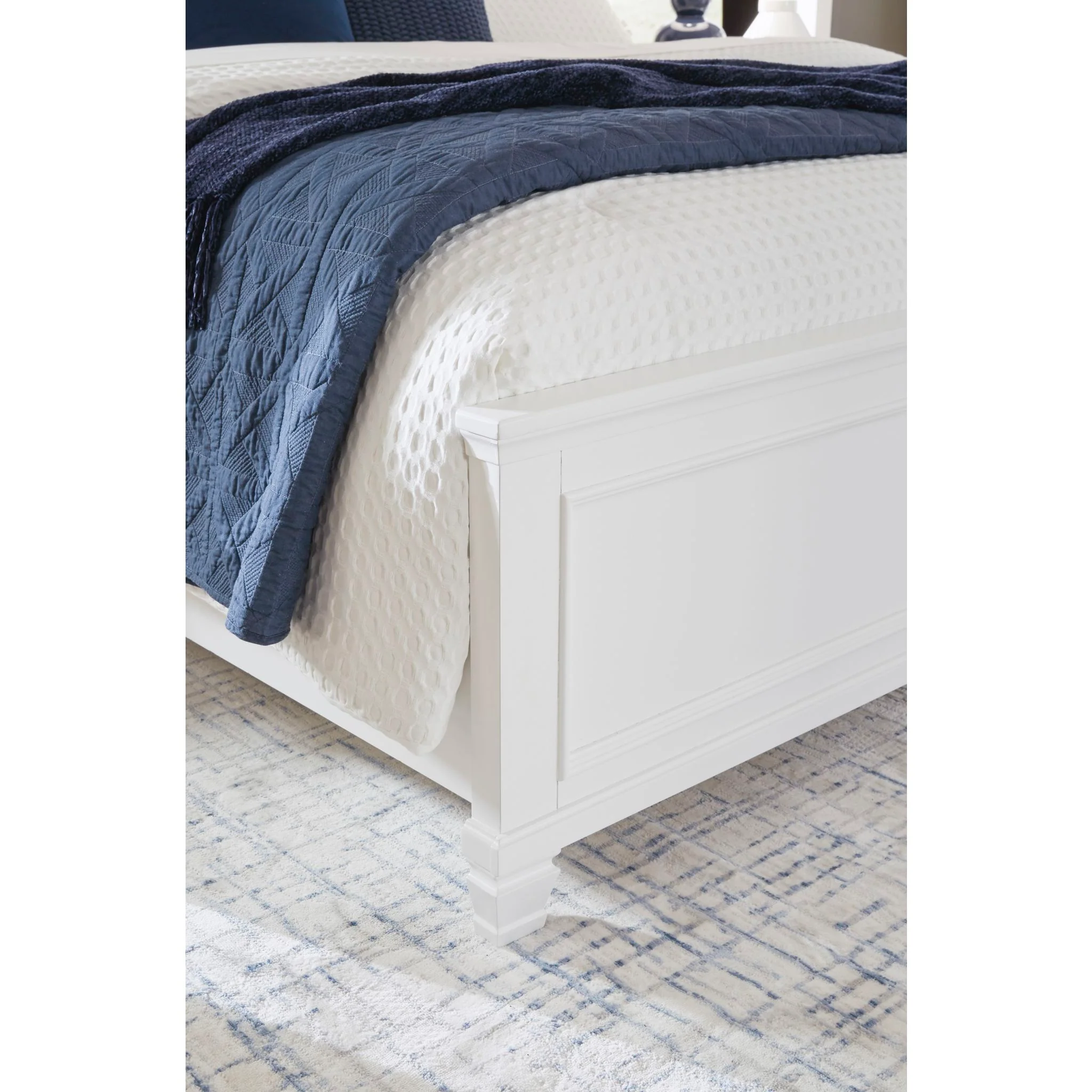 Fortman 6 Piece Panel Bedroom - White - Image 12