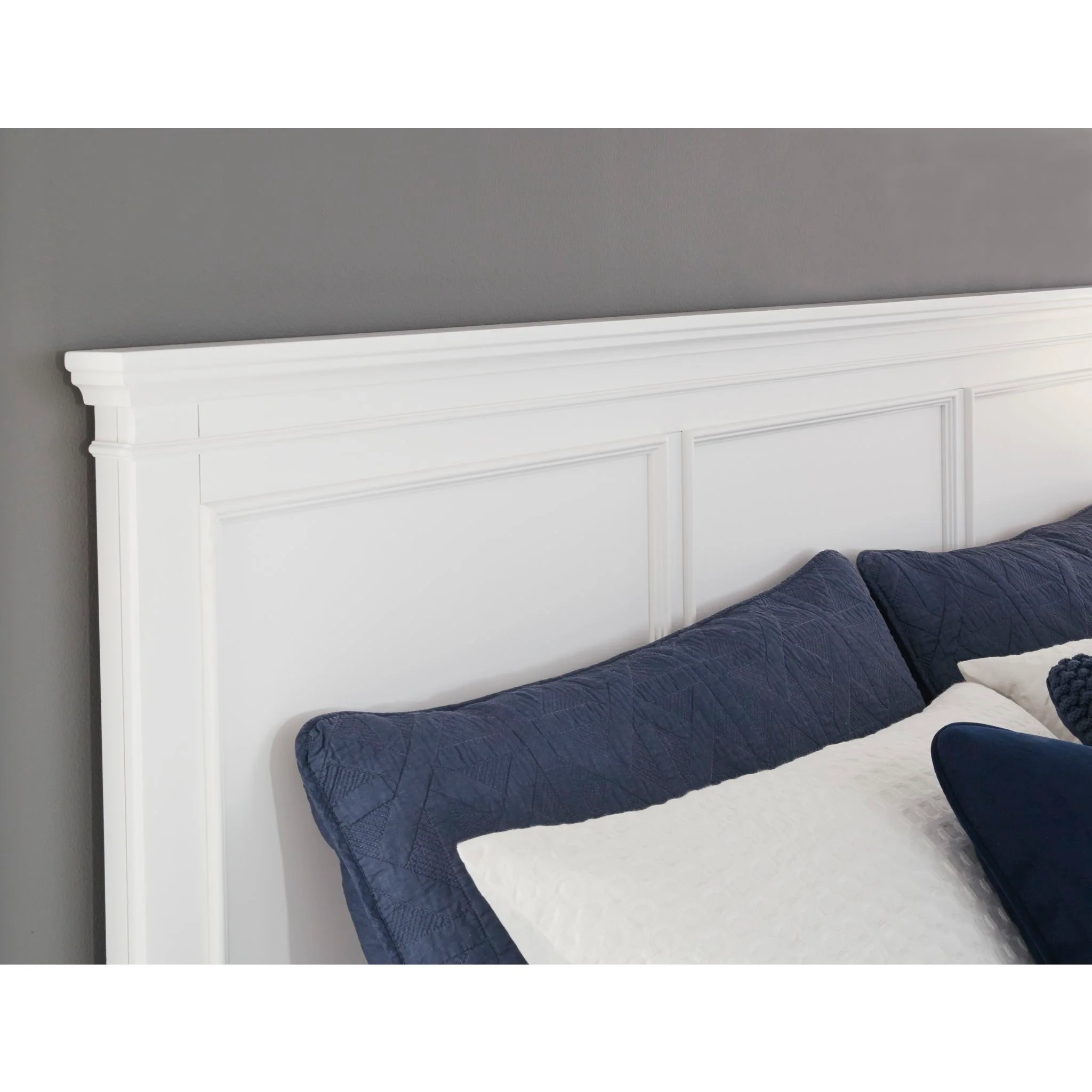 Fortman 6 Piece Panel Bedroom - White - Image 16