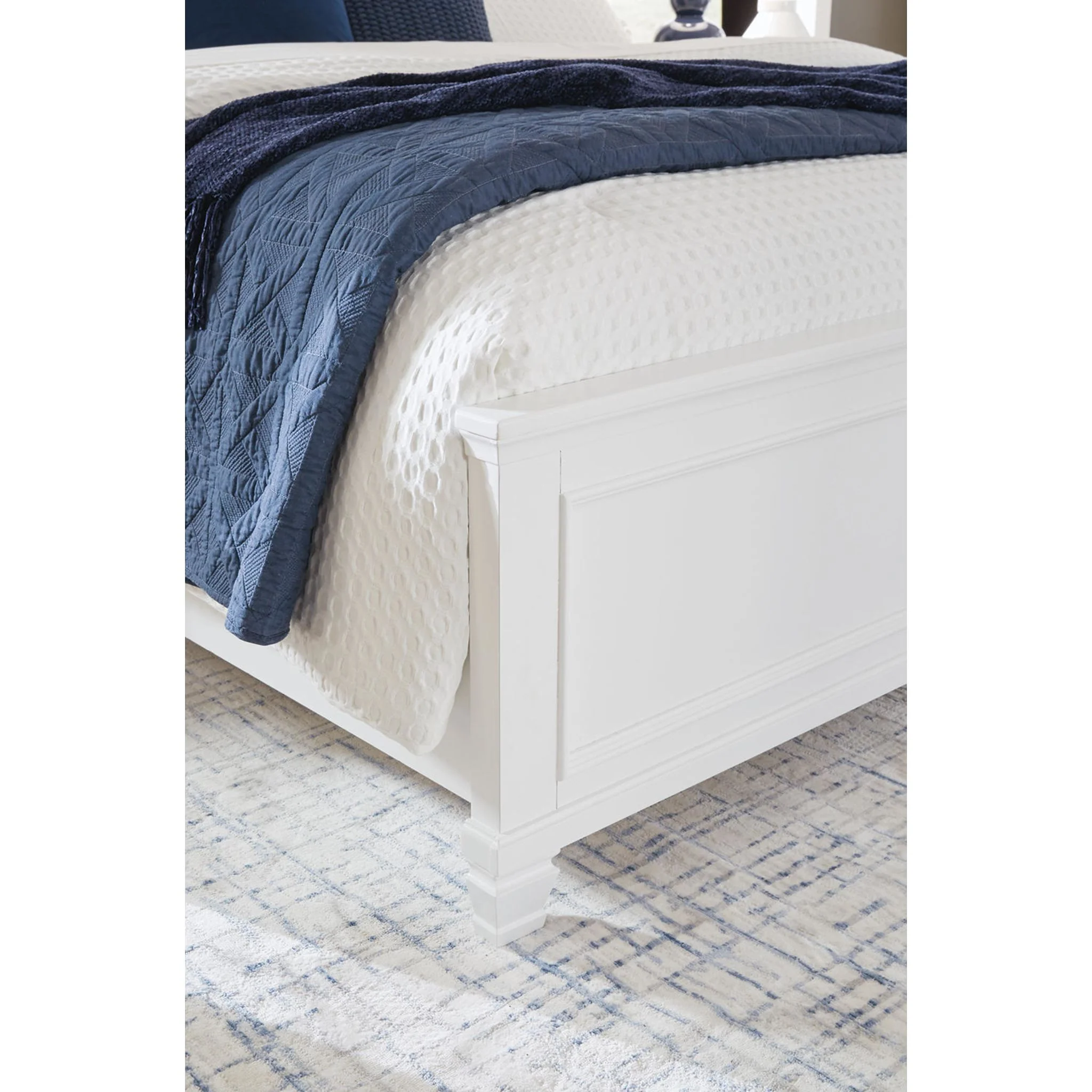 Fortman 6 Piece Panel Bedroom - White - Image 27
