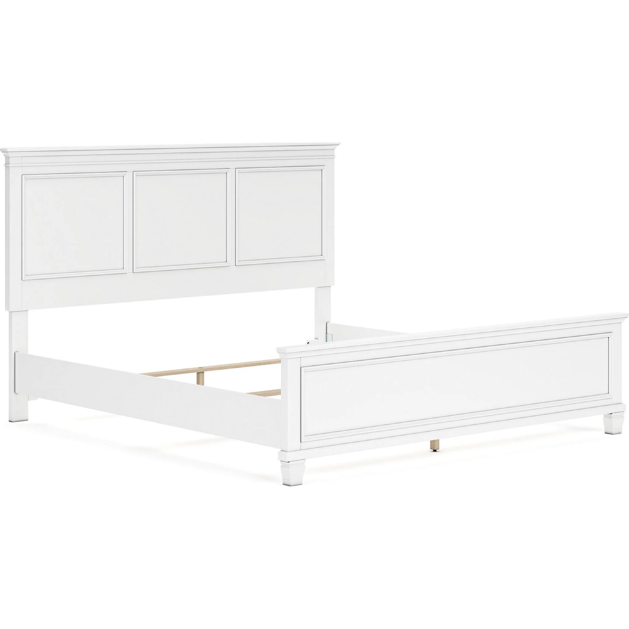 Fortman 6 Piece Panel Bedroom - White - Image 29
