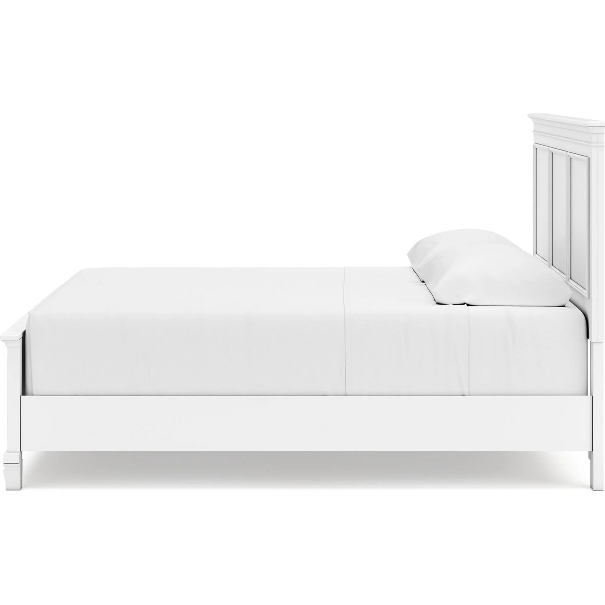 Fortman 6 Piece Panel Bedroom - White - Image 34