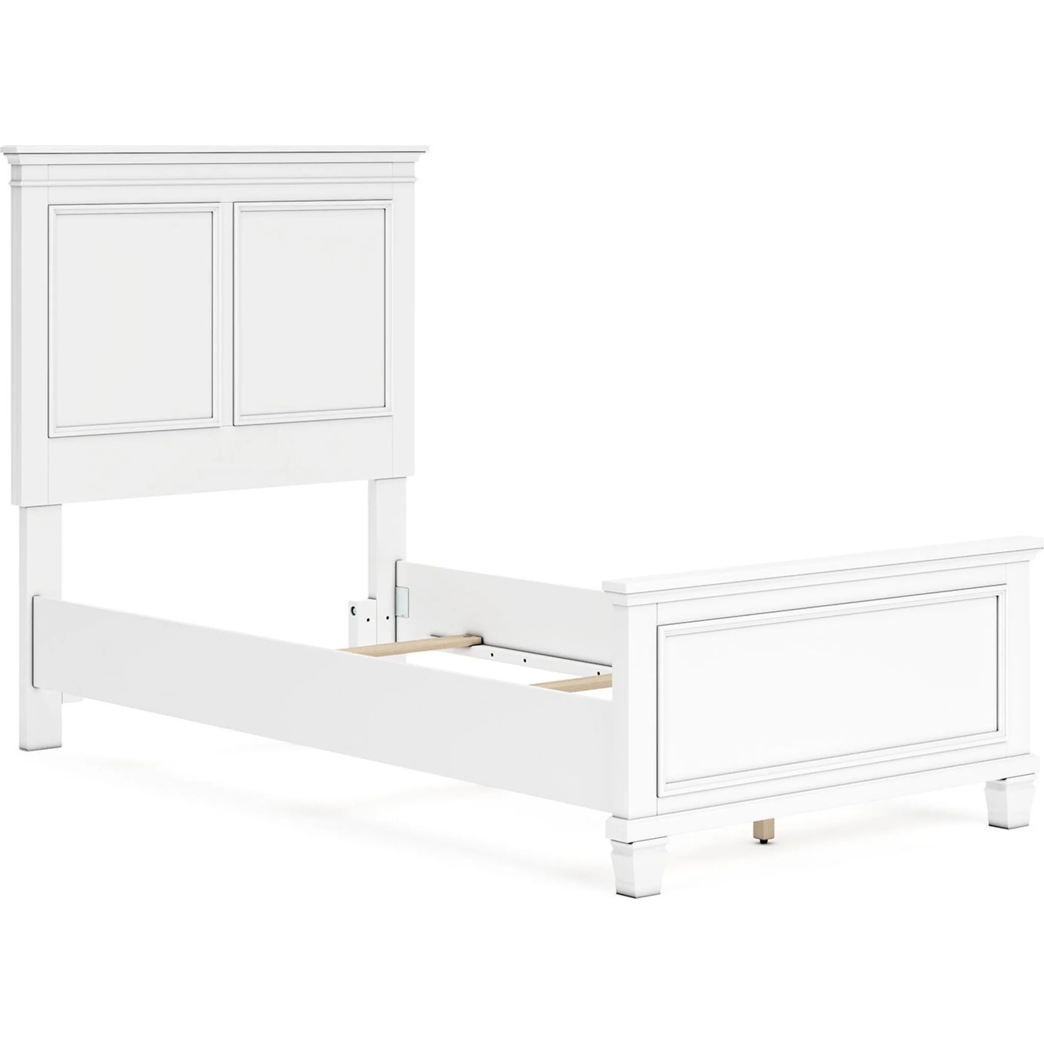 Fortman 6 Piece Panel Bedroom - White - Image 22